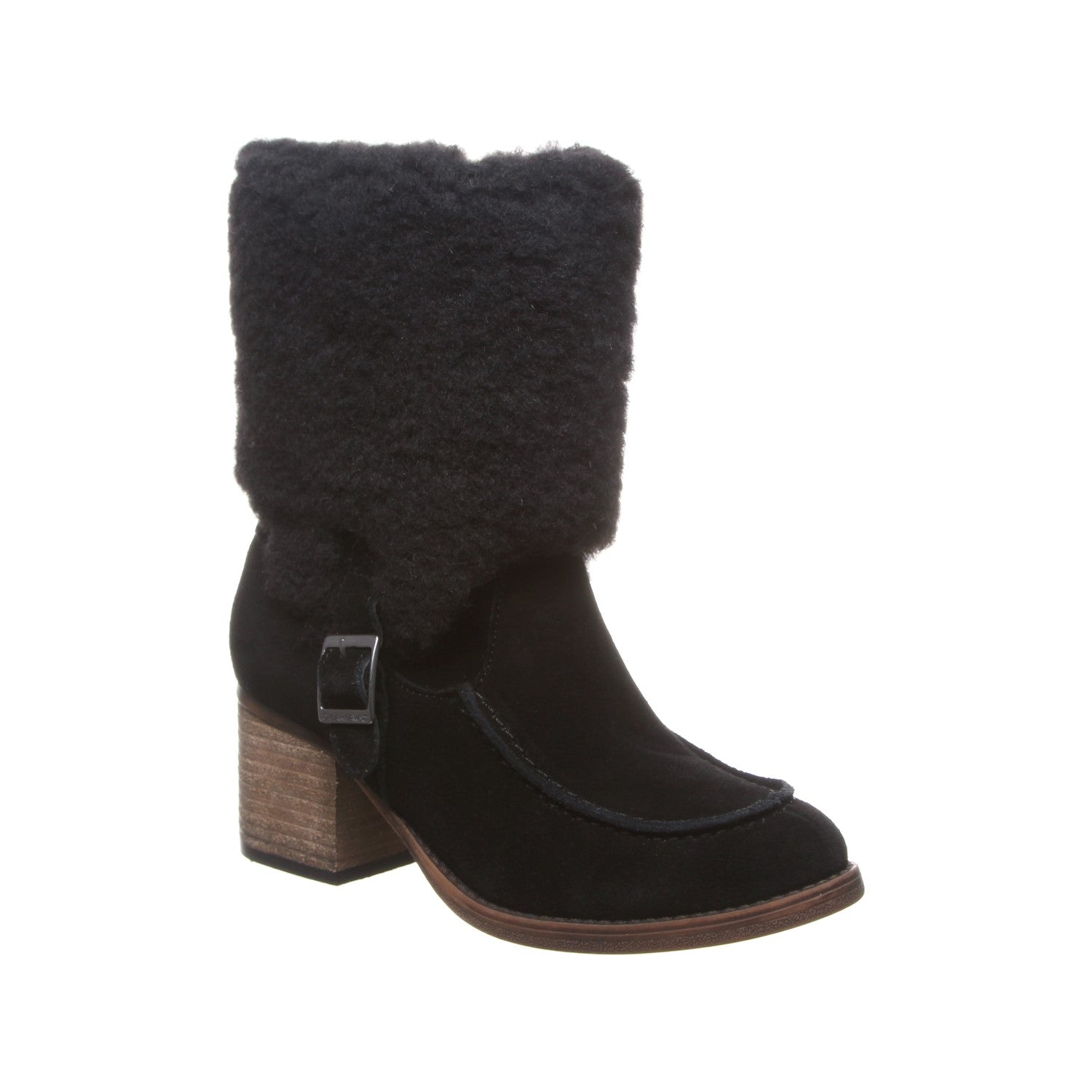 Bearpaw Obsidian Women's Heeled Boot in Black