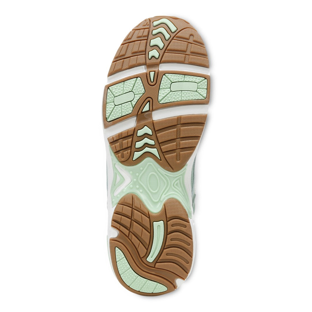 Vionic Walker Women's Plantar Fasciitis Shoe - Frosty Spruce Suede - FROSTY SPRUCE SUEDE Bottom