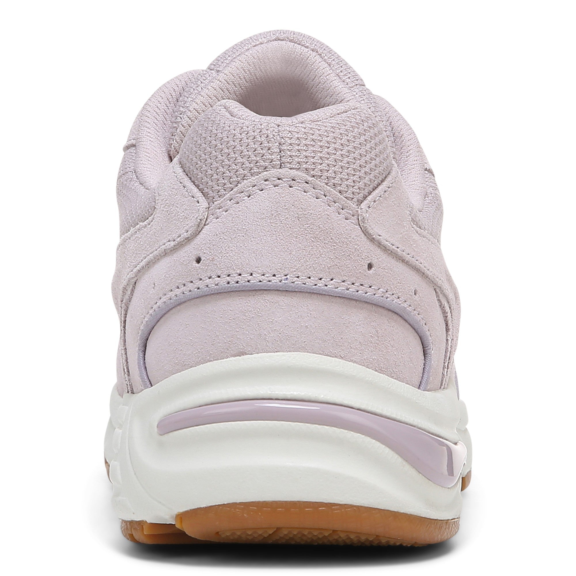 Vionic Walker Women's Plantar Fasciitis Shoe - Suede - Mist Suede - Back