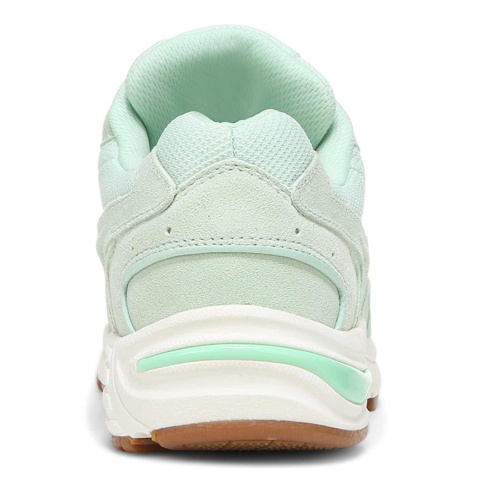 Vionic Walker Women's Plantar Fasciitis Shoe - Suede - Menta - Back