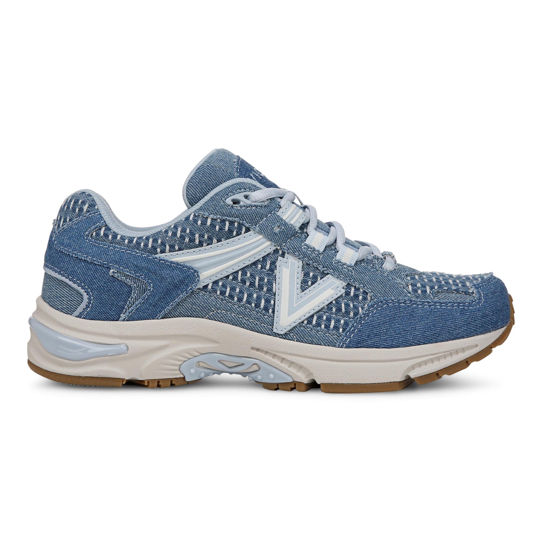Vionic Classic Walker 2.0 Women's Athletic Walking Shoe - Light Denim Multi - Right side