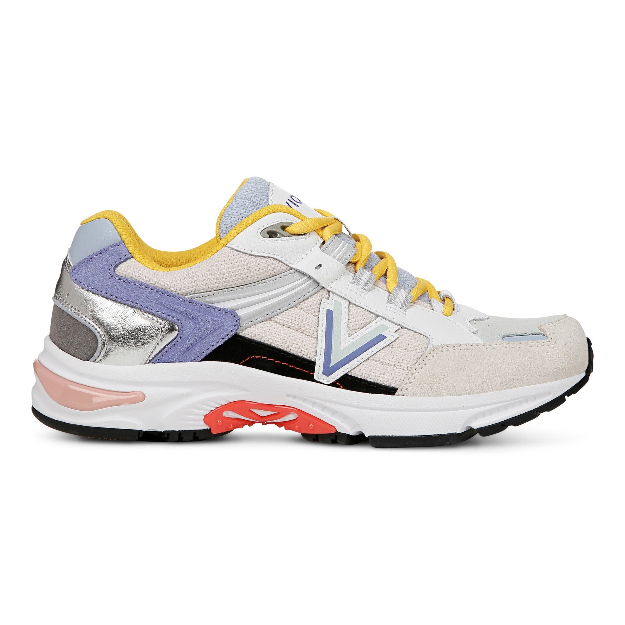 Vionic Classic Walker 2.0 Women's Athletic Walking Shoe - Cream/multi - Right side