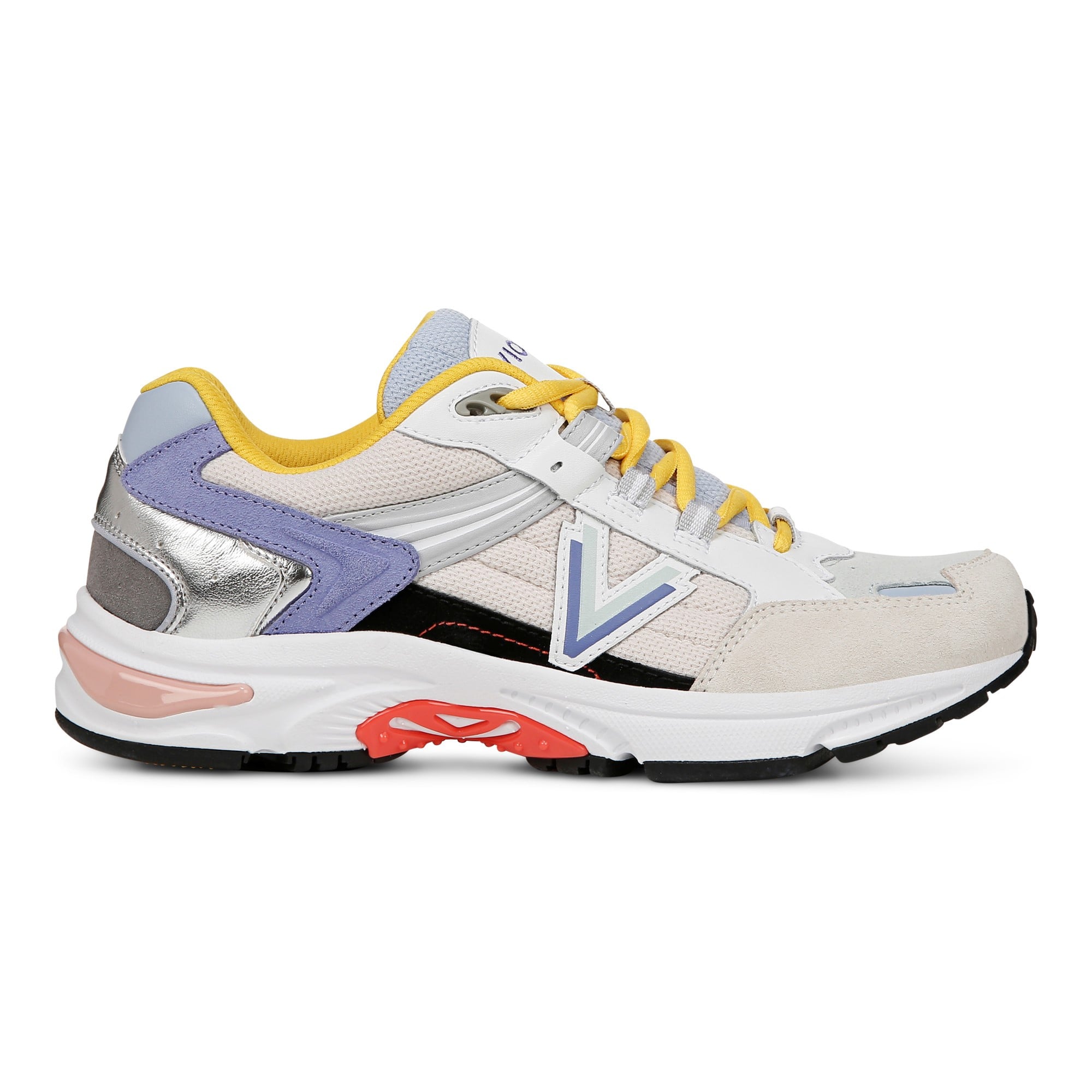 Vionic Classic Walker 2.0 Women's Athletic Walking Shoe - Cream/multi - Right side