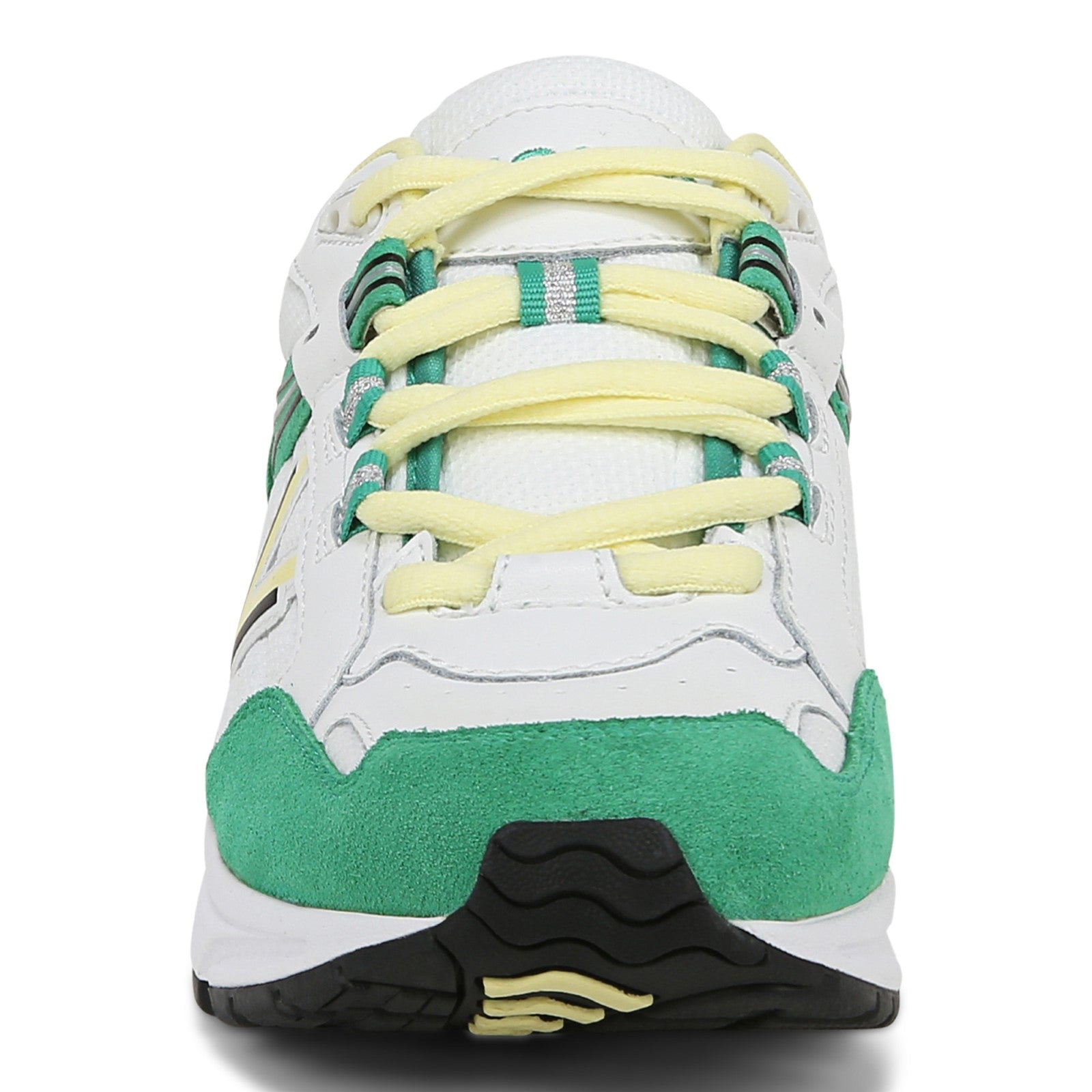 Vionic Classic Walker 2.0 Women's Athletic Walking Shoe - White/green - Front