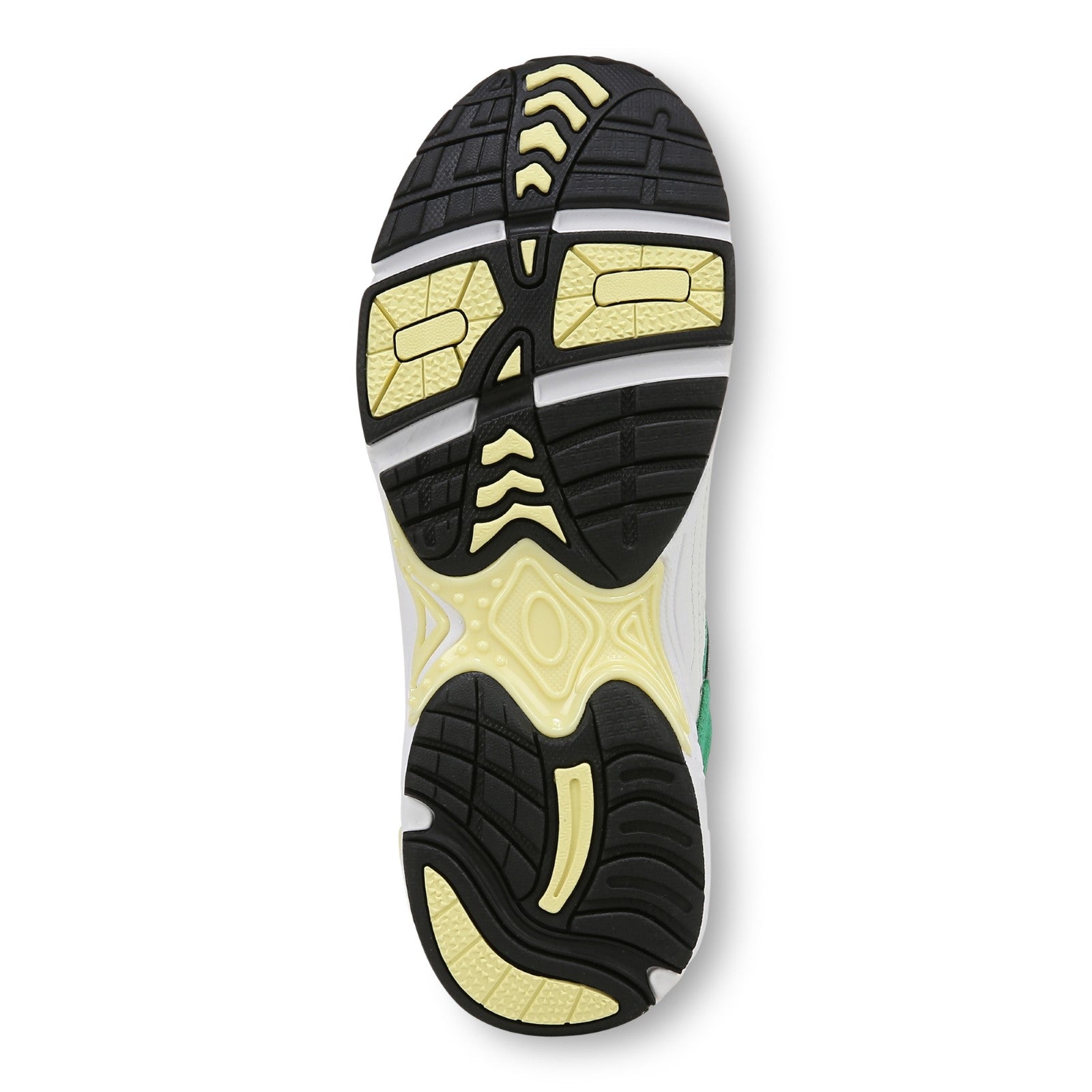 Vionic Classic Walker 2.0 Women's Athletic Walking Shoe - White/green - Bottom