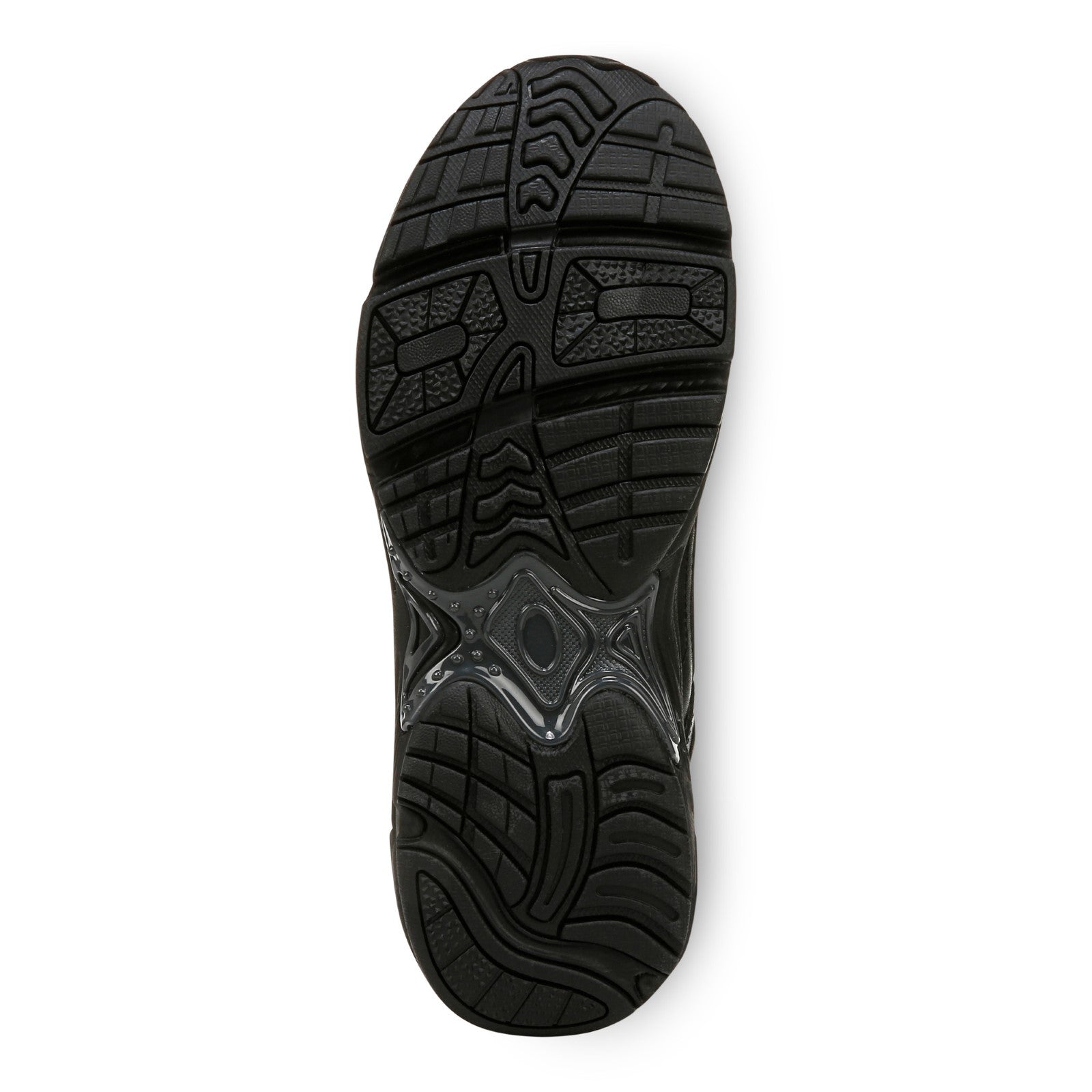 Vionic Classic Walker 2.0 Women's Athletic Walking Shoe - Black - Bottom