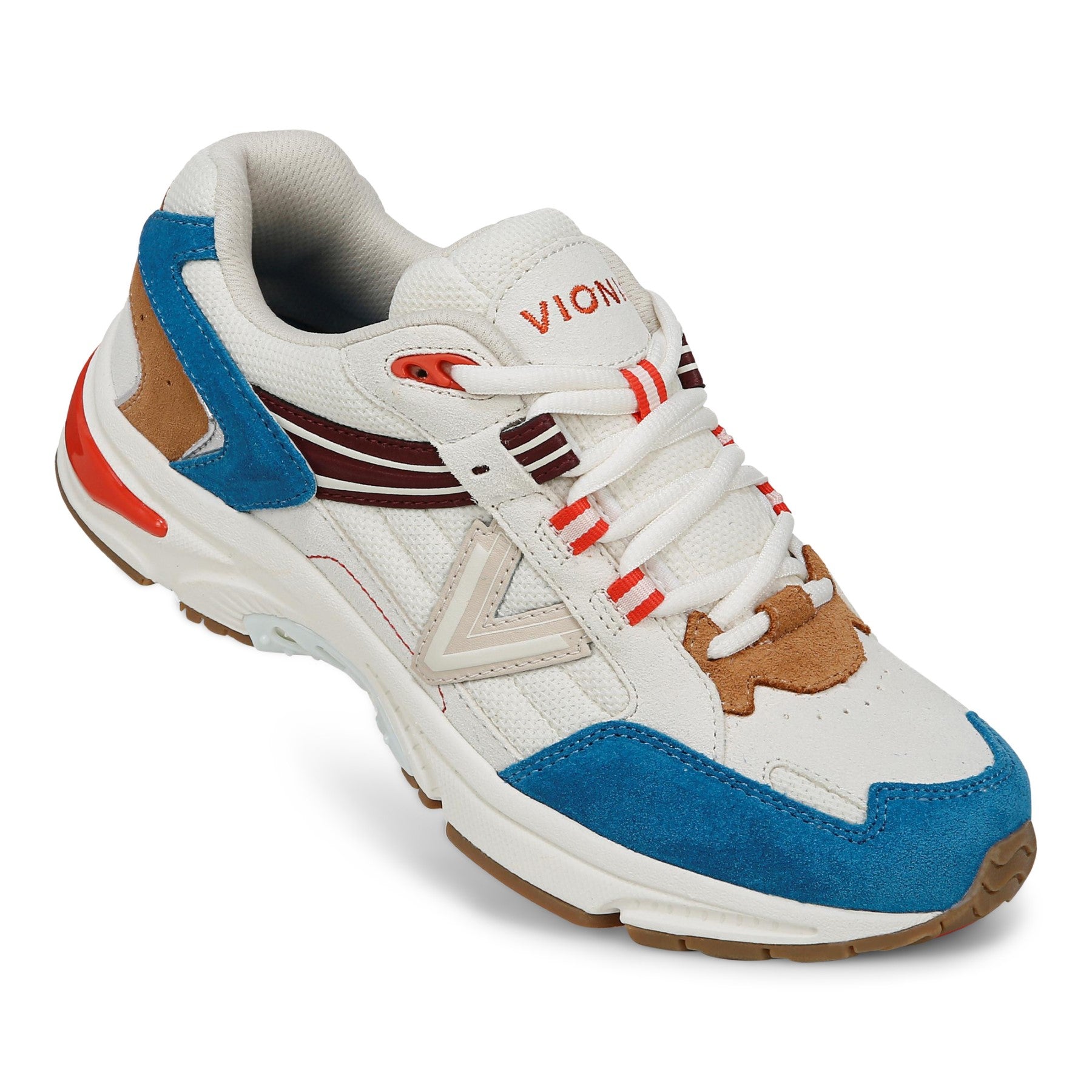 Vionic Classic Walker 2.0 Women's Athletic Walking Shoe - Ivory Multi - 23WALK 2.0-J0683L8105-IVORY MULTI-13fl-med