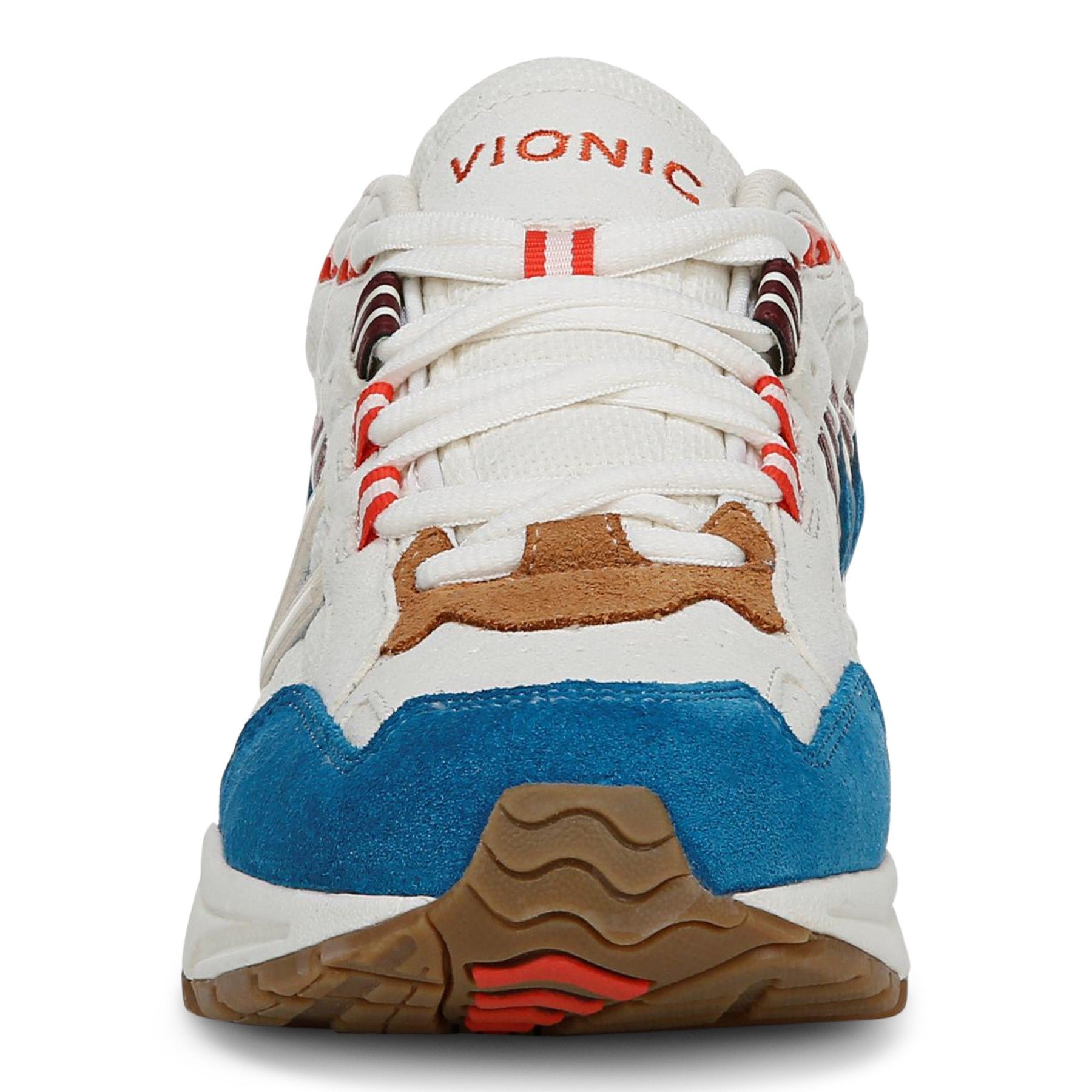 Vionic Classic Walker 2.0 Women's Athletic Walking Shoe - Ivory Multi - Front