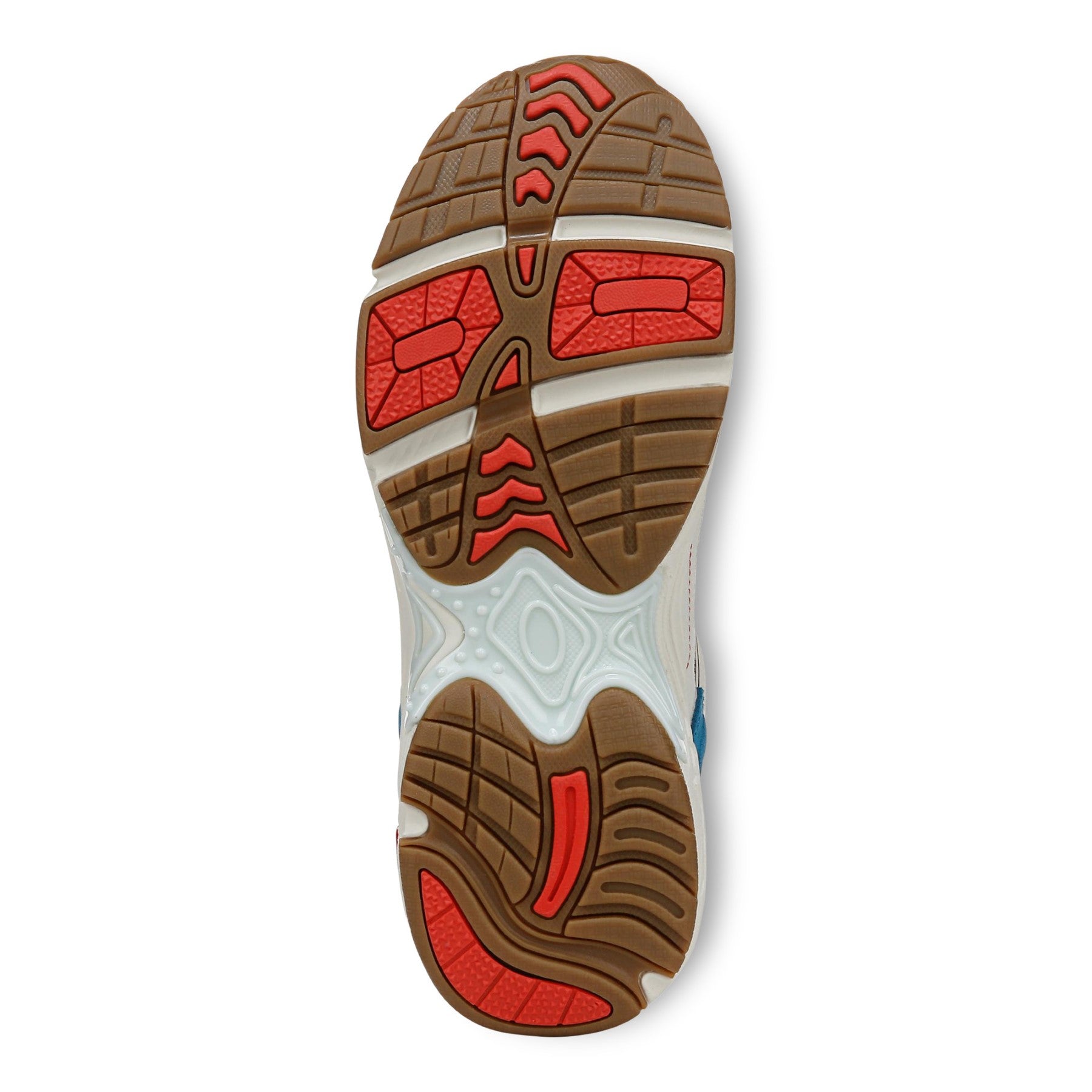Vionic Classic Walker 2.0 Women's Athletic Walking Shoe - Ivory Multi - Bottom
