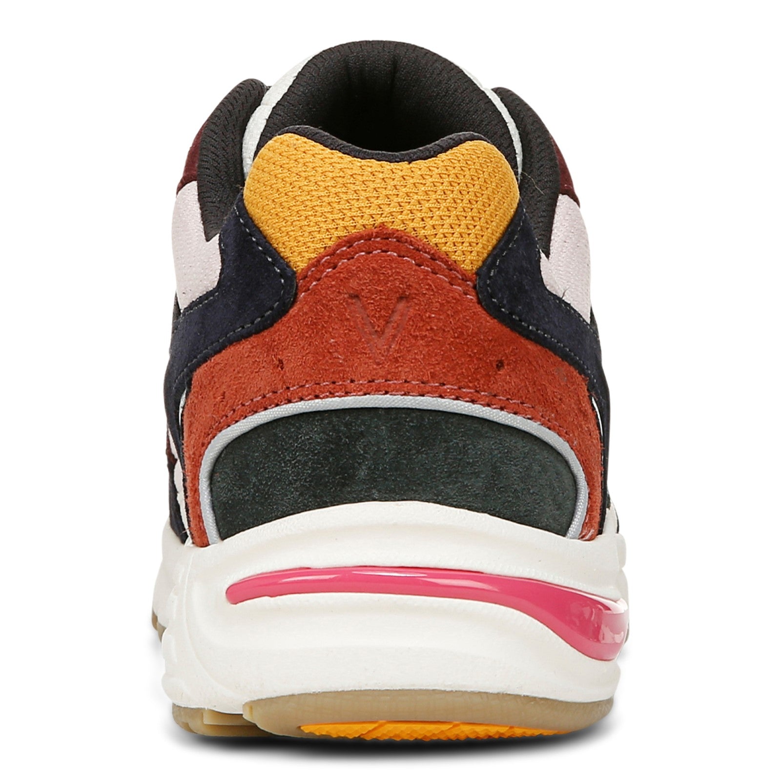 Vionic Classic Walker 2.0 Women's Athletic Walking Shoe - Port Wine Multi - Back