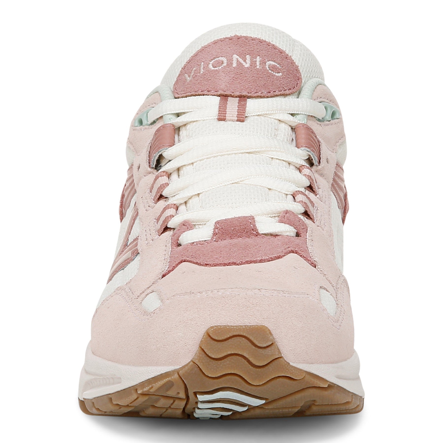Vionic Classic Walker 2.0 Women's Athletic Walking Shoe - Cameo Rose/ Ivory - Front