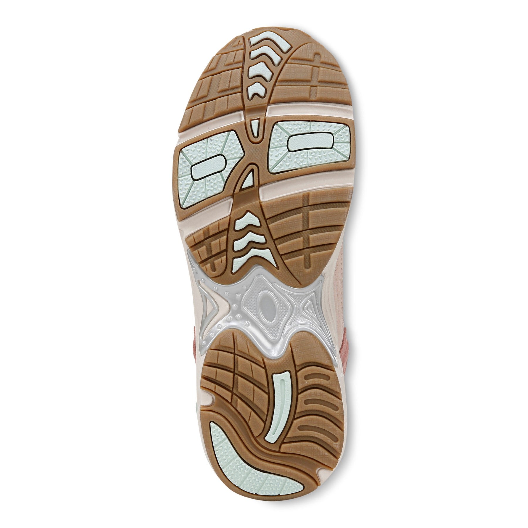 Vionic Classic Walker 2.0 Women's Athletic Walking Shoe - Cameo Rose/ Ivory - Bottom