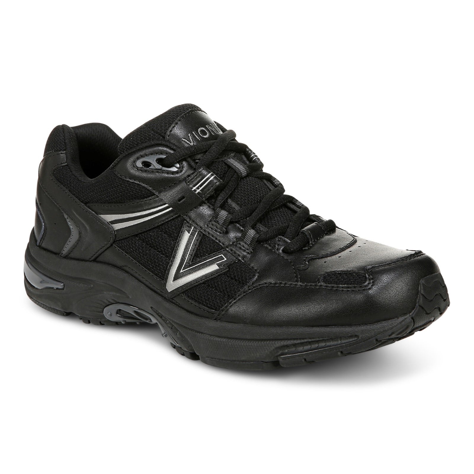 Vionic 23walk 2.0 Men's Orthotic Oxford/Lace-Up Sneaker in Black