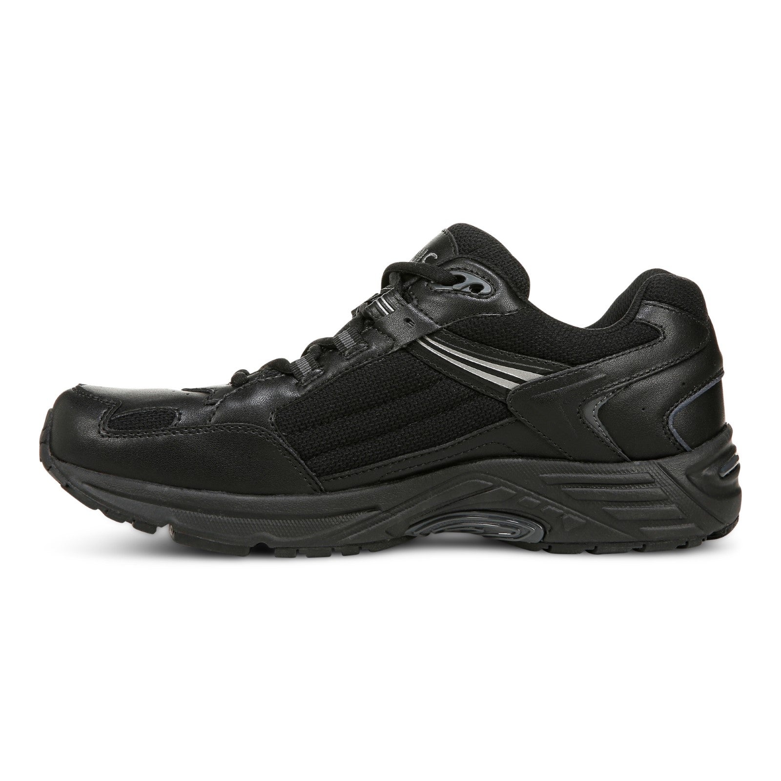 Vionic 23walk 2.0 Men's Orthotic Oxford/Lace-Up Sneaker - Black - Left Side
