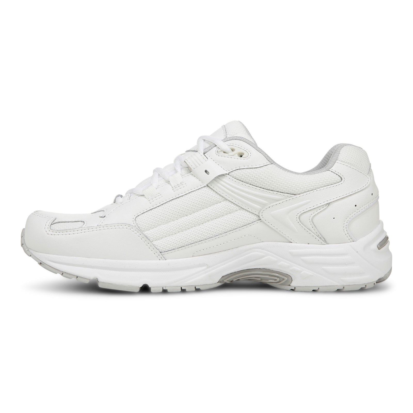 Vionic 23walk 2.0 Men's Orthotic Oxford/Lace-Up Sneaker - White - Left Side