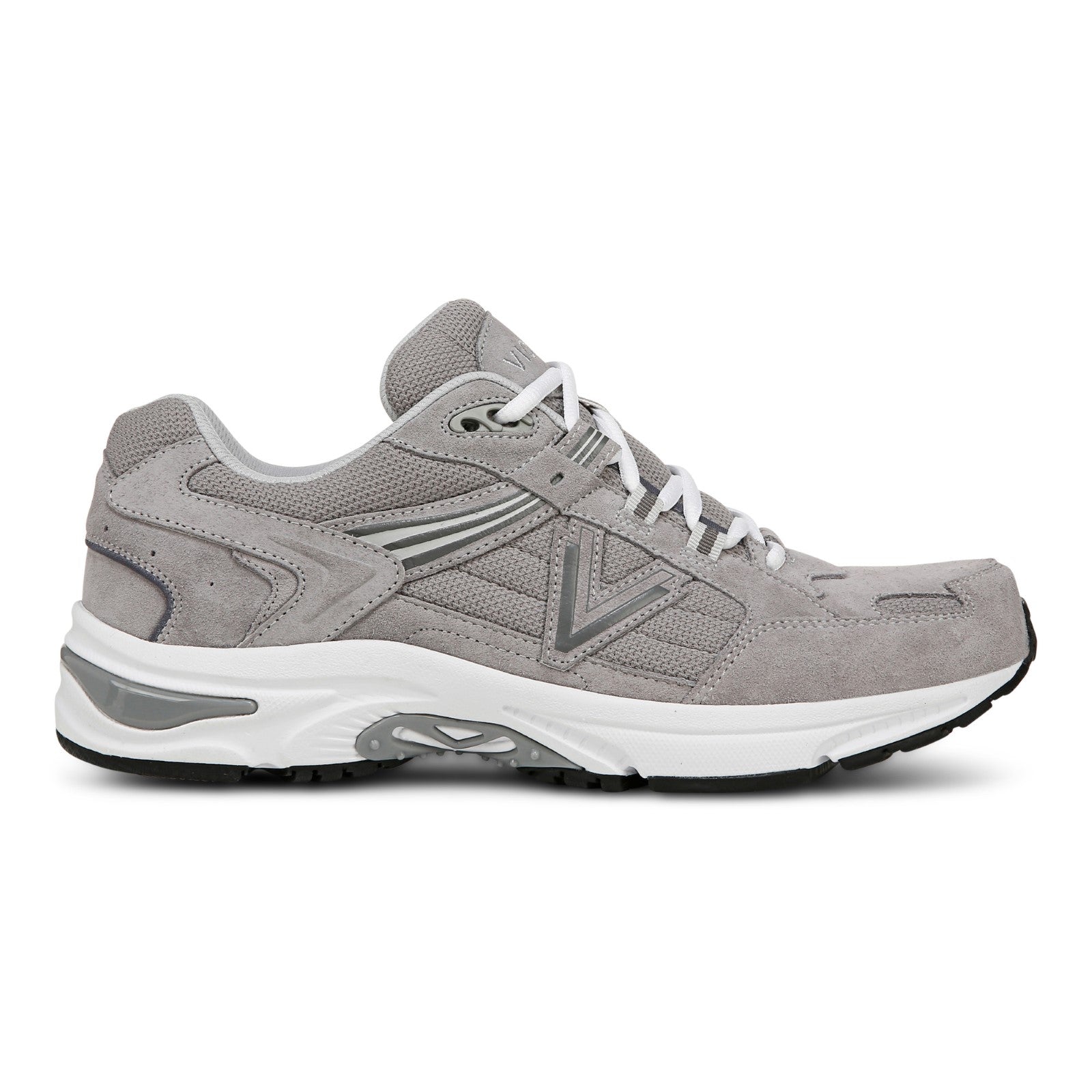Vionic 23walk 2.0 Men's Orthotic Oxford/Lace-Up Sneaker - Light Grey - Right side