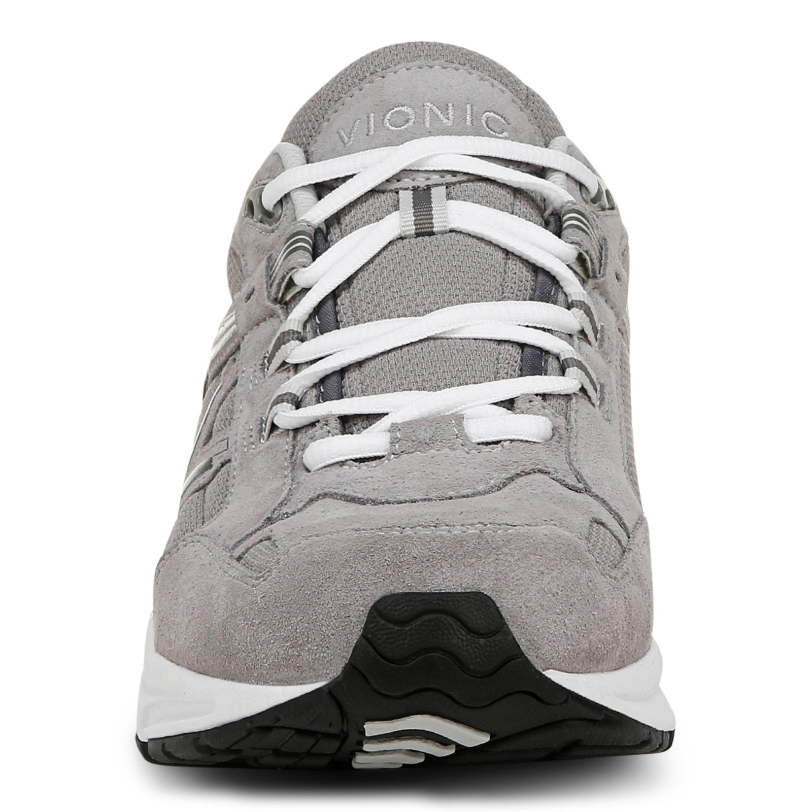 Vionic 23walk 2.0 Men's Orthotic Oxford/Lace-Up Sneaker - Light Grey - Front