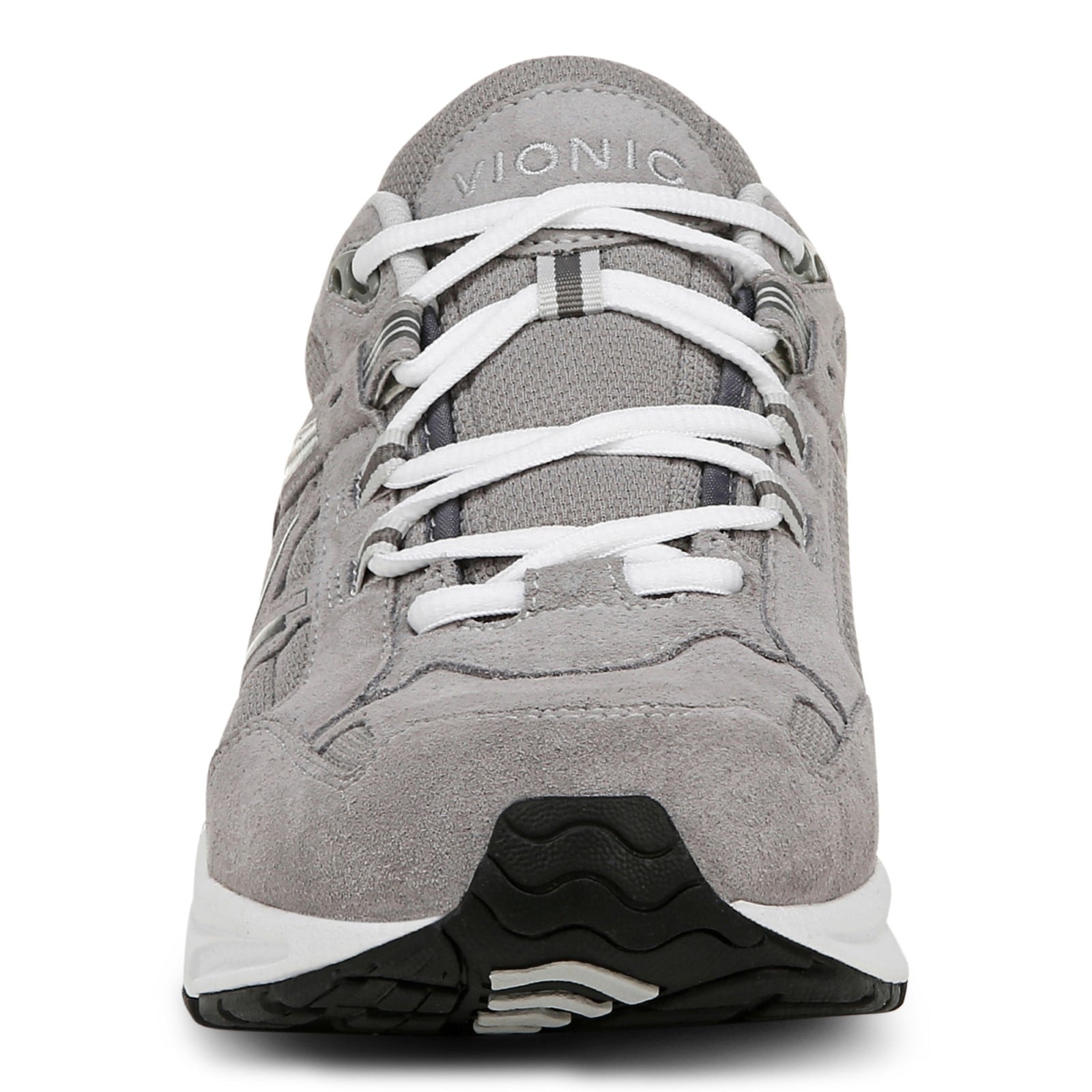 Vionic 23walk 2.0 Men's Orthotic Oxford/Lace-Up Sneaker - Light Grey - Front