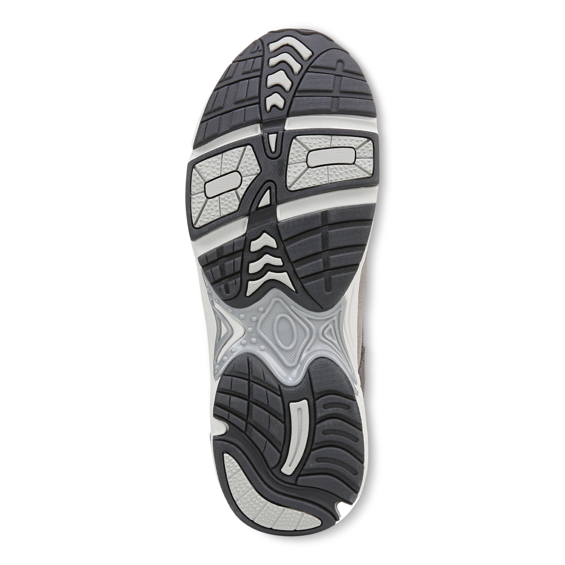 Vionic 23walk 2.0 Men's Orthotic Oxford/Lace-Up Sneaker - Paloma Grey - Bottom