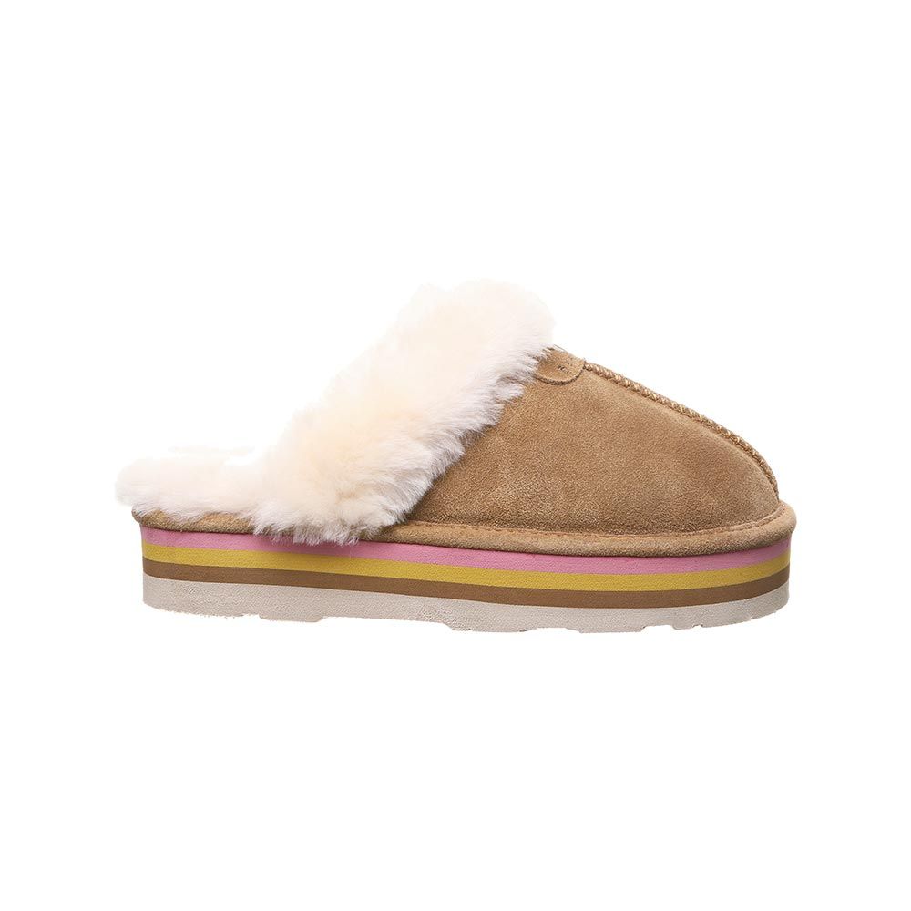 Bearpaw Retro Loki Women's Platform Slipper -  2487w Hickory alt1 zoom