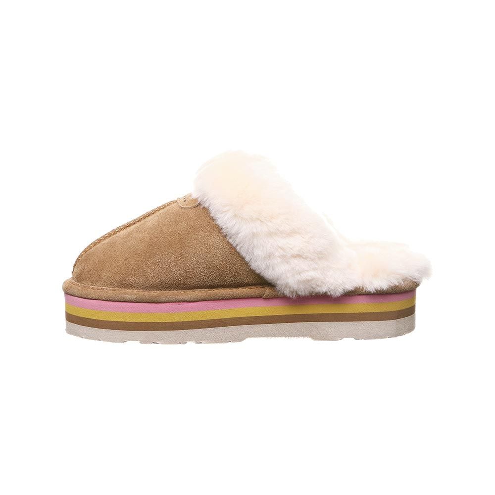 Bearpaw Retro Loki Women's Platform Slipper -  2487w Hickory alt2 zoom