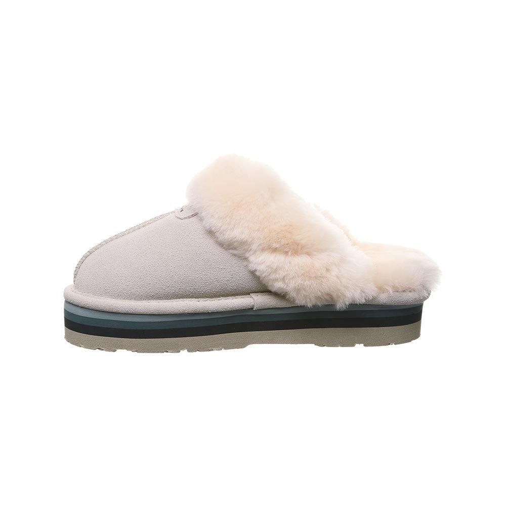 Bearpaw Retro Loki Women's Platform Slipper -  2487w Winter White alt2 zoom