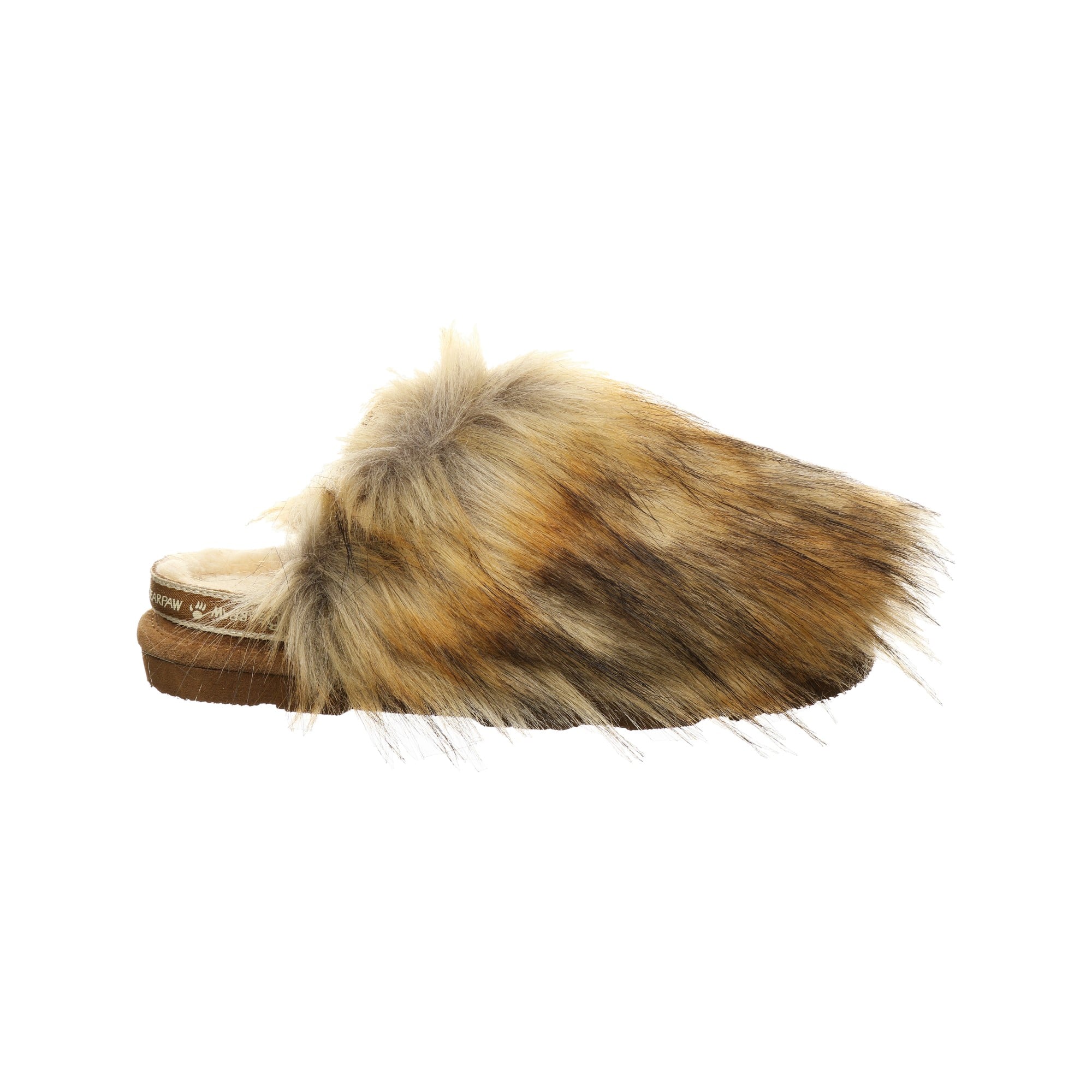 Bearpaw Elsie Women's Knitted Textile Slippers - 2499W  220 - Hickory - Side View