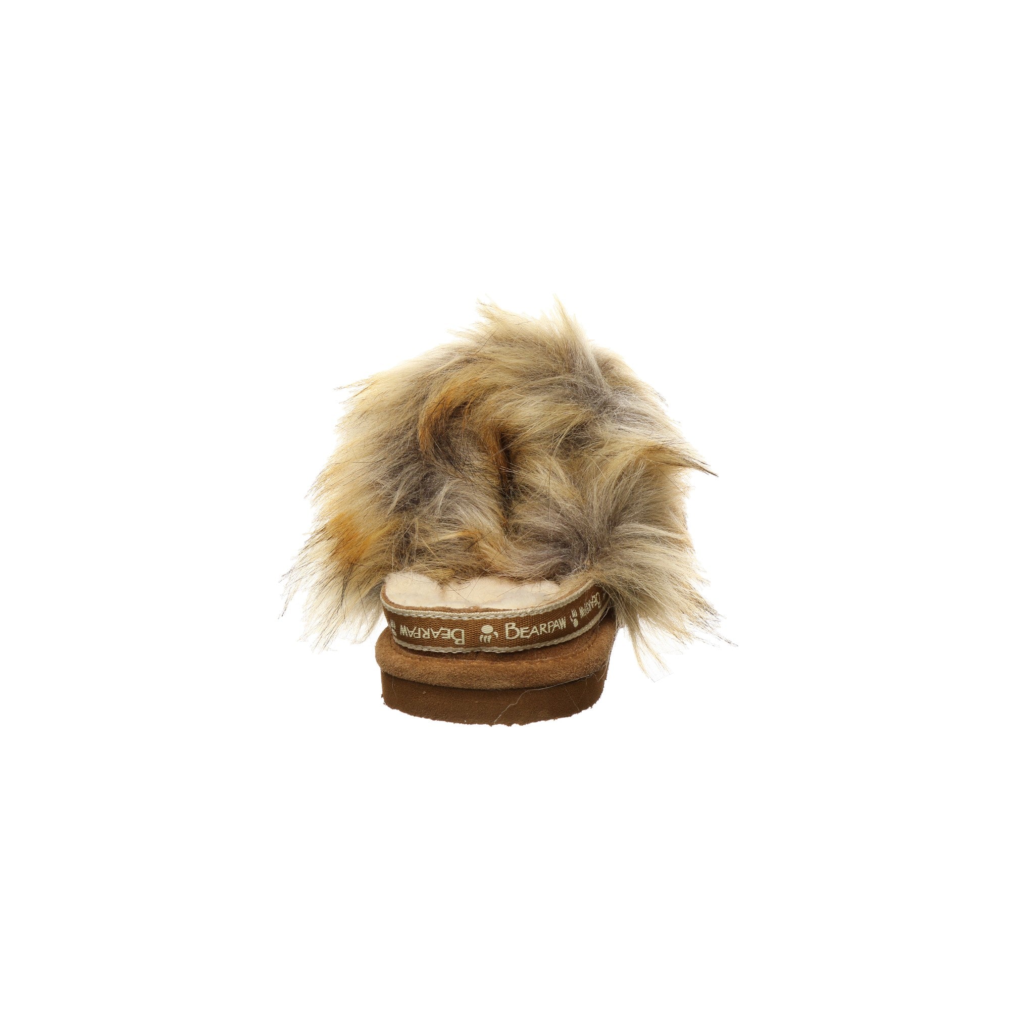 Bearpaw Elsie Women's Knitted Textile Slippers - 2499W  220 - Hickory - Back View