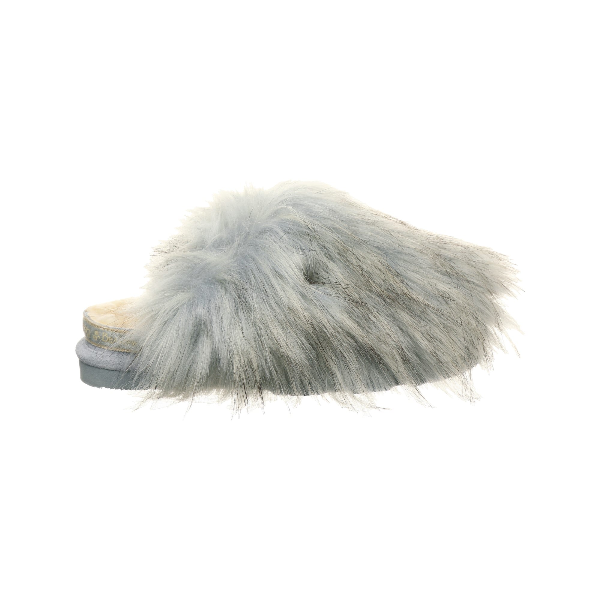 Bearpaw Elsie Women's Knitted Textile Slippers - 2499W  340 - Blue Fog - Side View