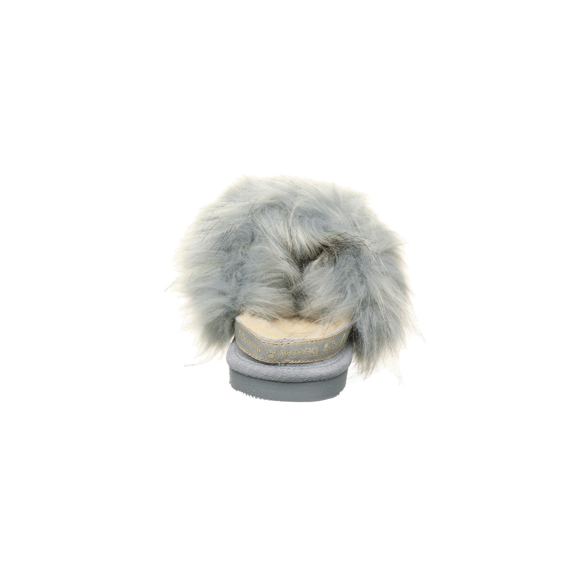Bearpaw Elsie Women's Knitted Textile Slippers - 2499W  340 - Blue Fog - Back View