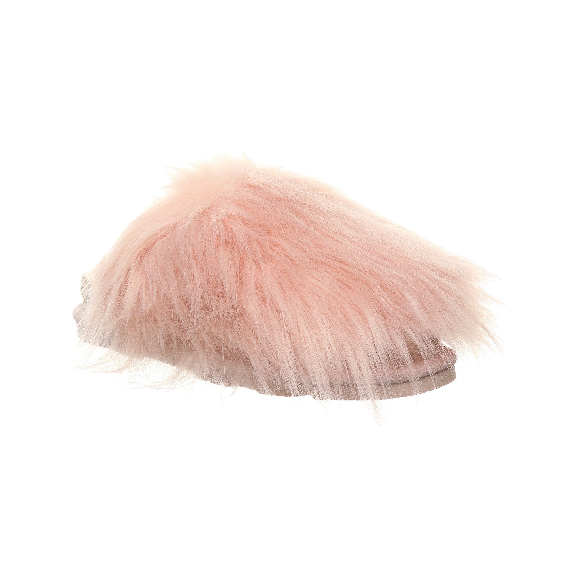 Bearpaw Elsie Women's Knitted Textile Slippers - 2499W  635 - Pale Pink - Profile View