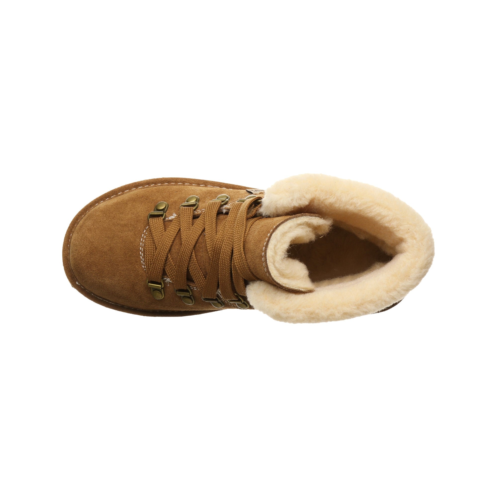 Bearpaw Marta Women's Leather Boots - 2504W  220 - Hickory - Top View