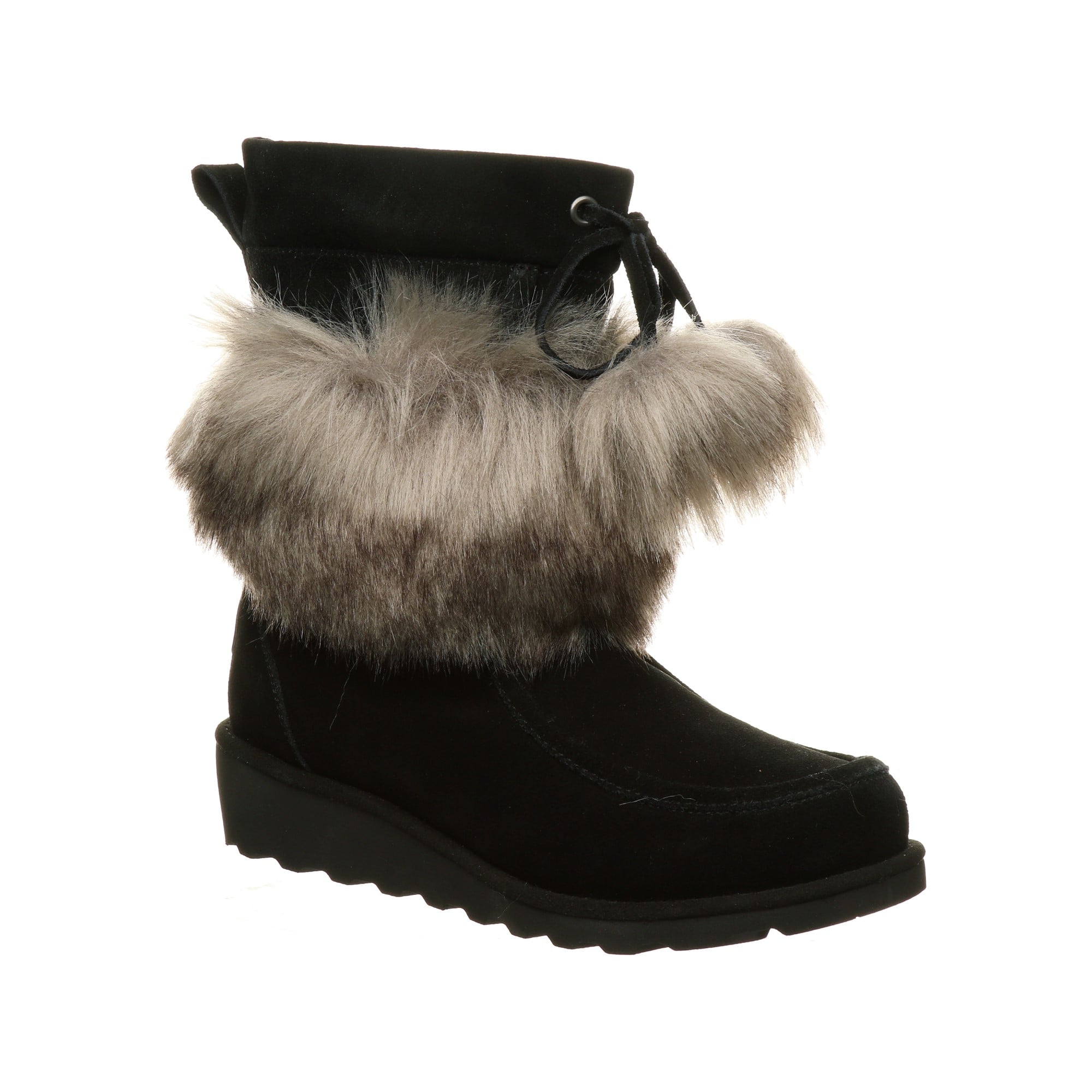 Bearpaw Arden Women's Wedge Snow Boots - 2535W in Black