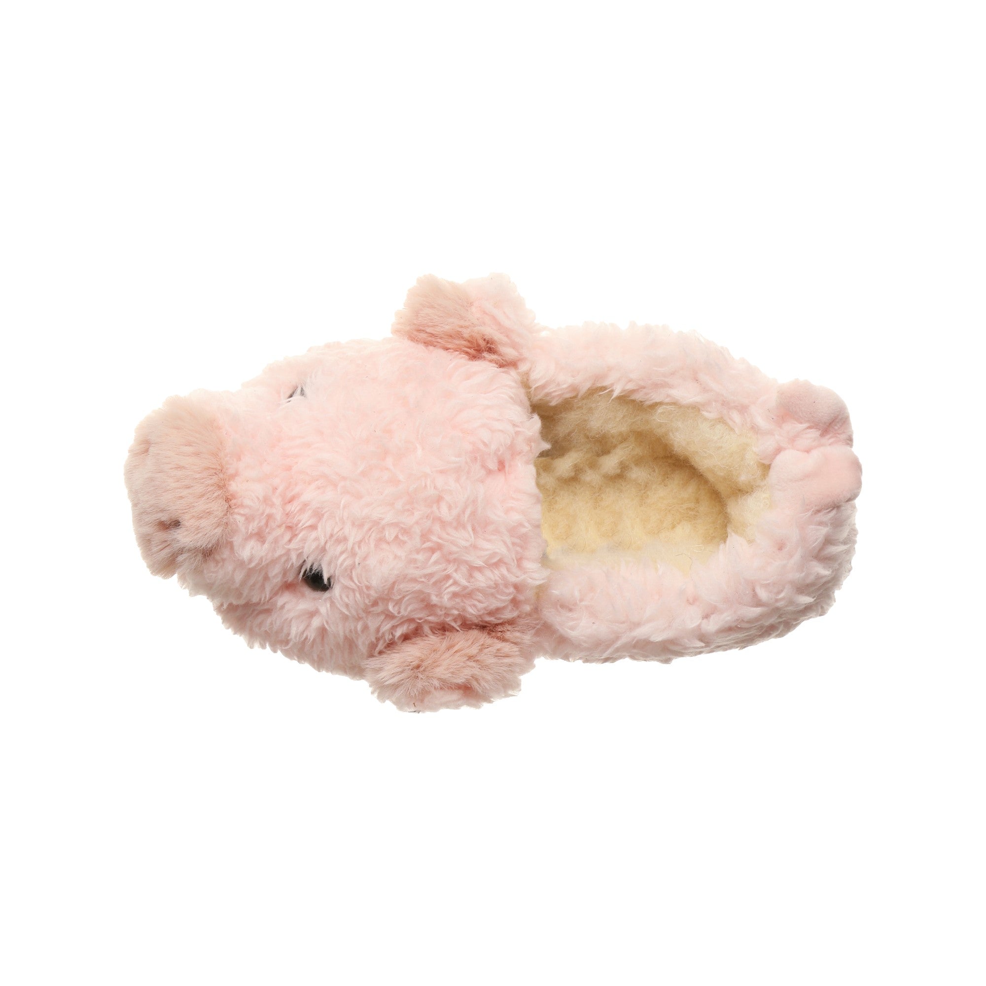 Bearpaw Lil Critters Toddler Rubber/plastic Slippers - 2549T  652 - Pink - Top View