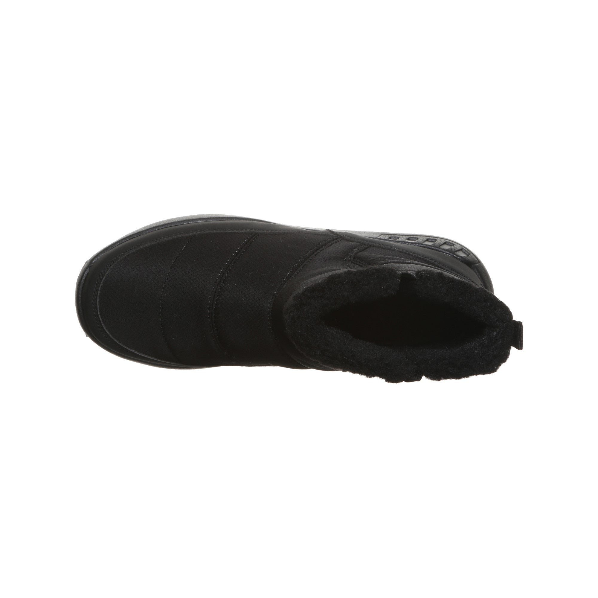 Bearpaw Puffy Boot Women's Knitted Textile Boots - 2584W  011 - Black - Bottom View