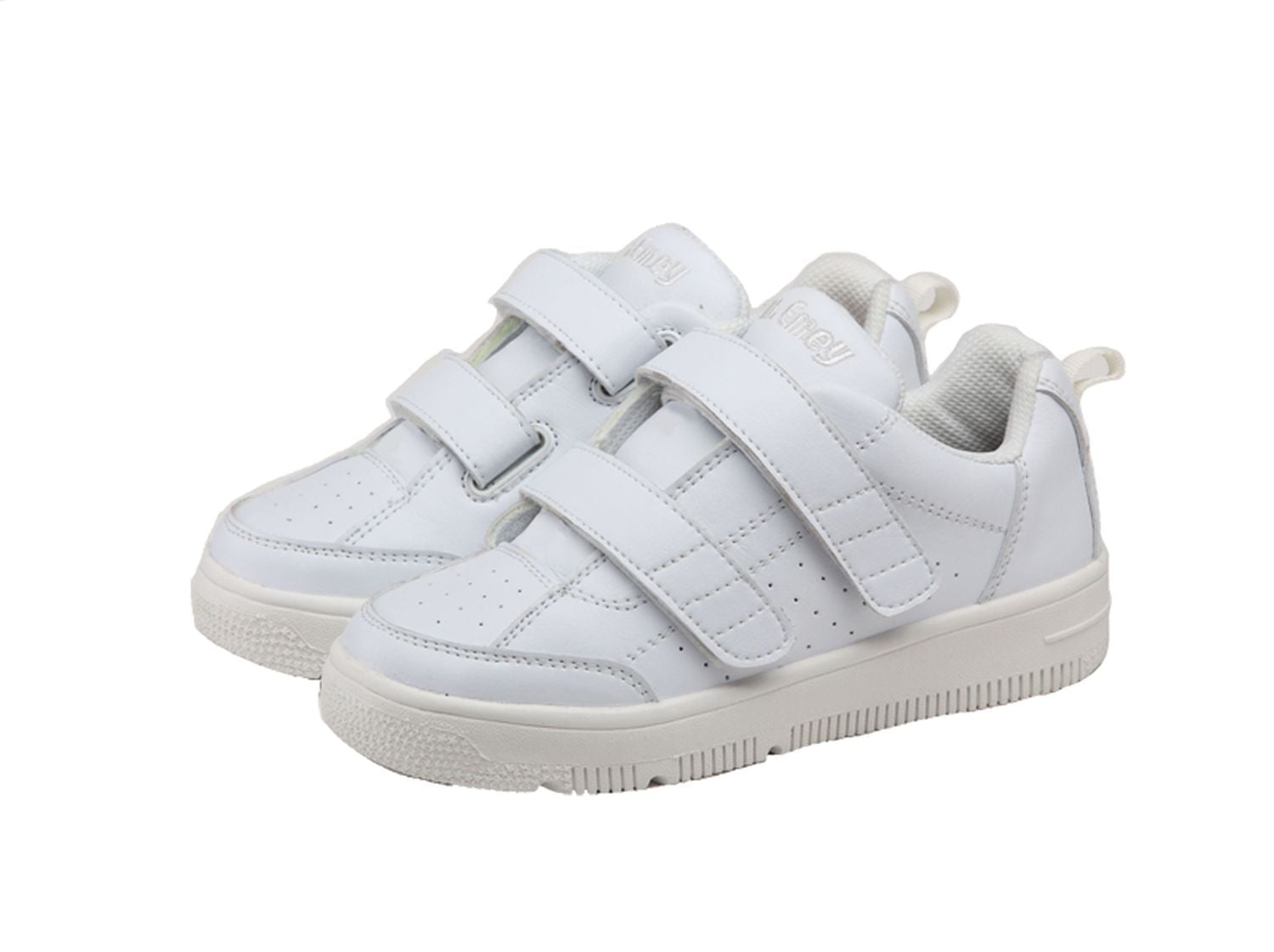 Mt. Emey 2603 Children's Orthopedic Casual Strap Shoes - White