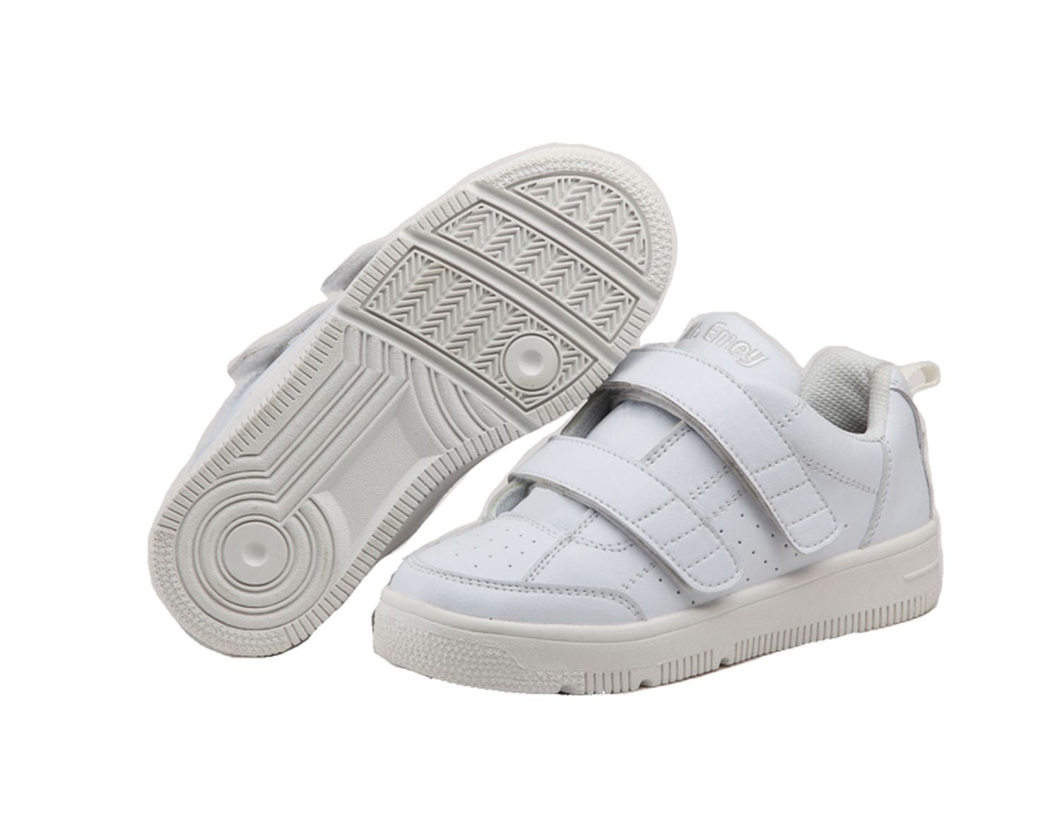 Mt. Emey 2603 Children's Orthopedic Casual Strap Shoes - White