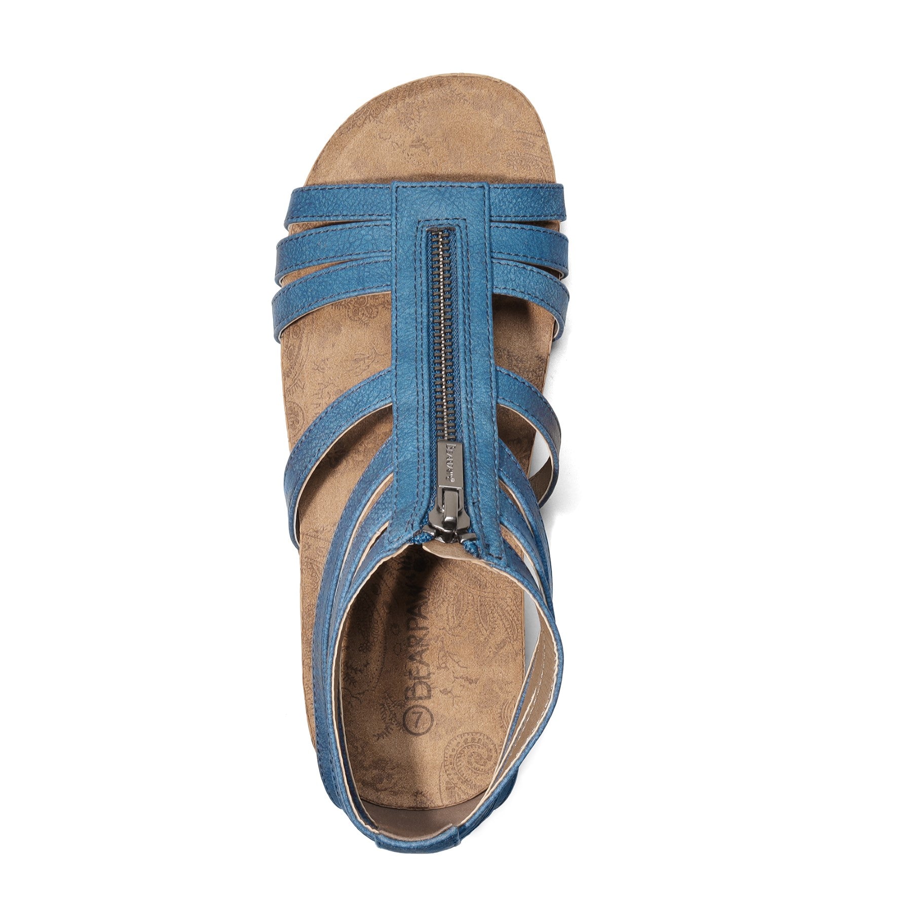 Bearpaw Layla II Women's Strappy Sandals - 2669W - 2 Top Blue