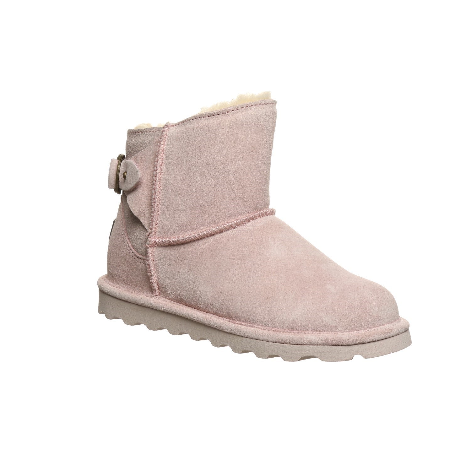 Bearpaw Betty Women's Leather Boots - 2713W  552 - Pink Caviar - Profile View