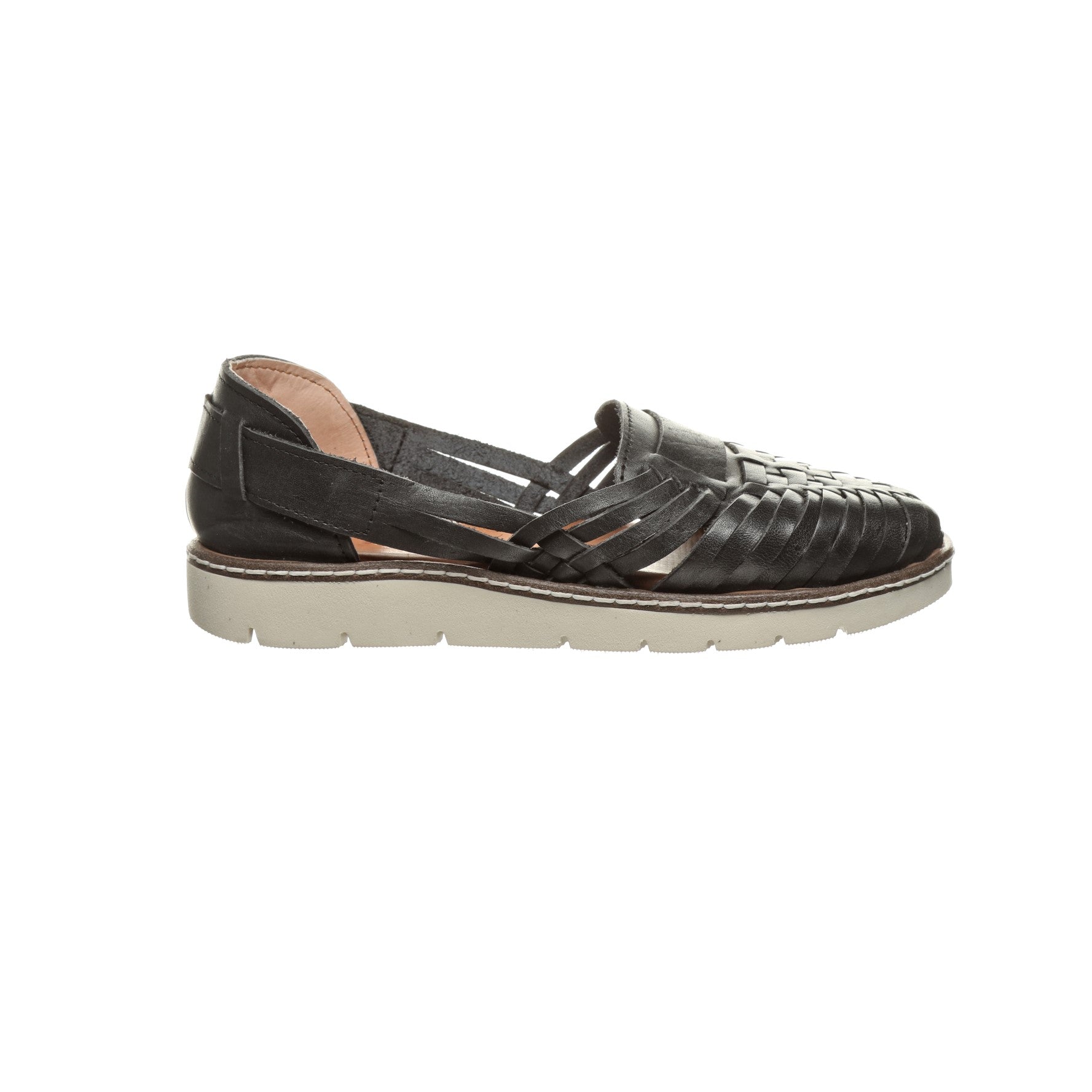 Bearpaw Lena Women's Leather Sandal - 2835W  011 - Black - View