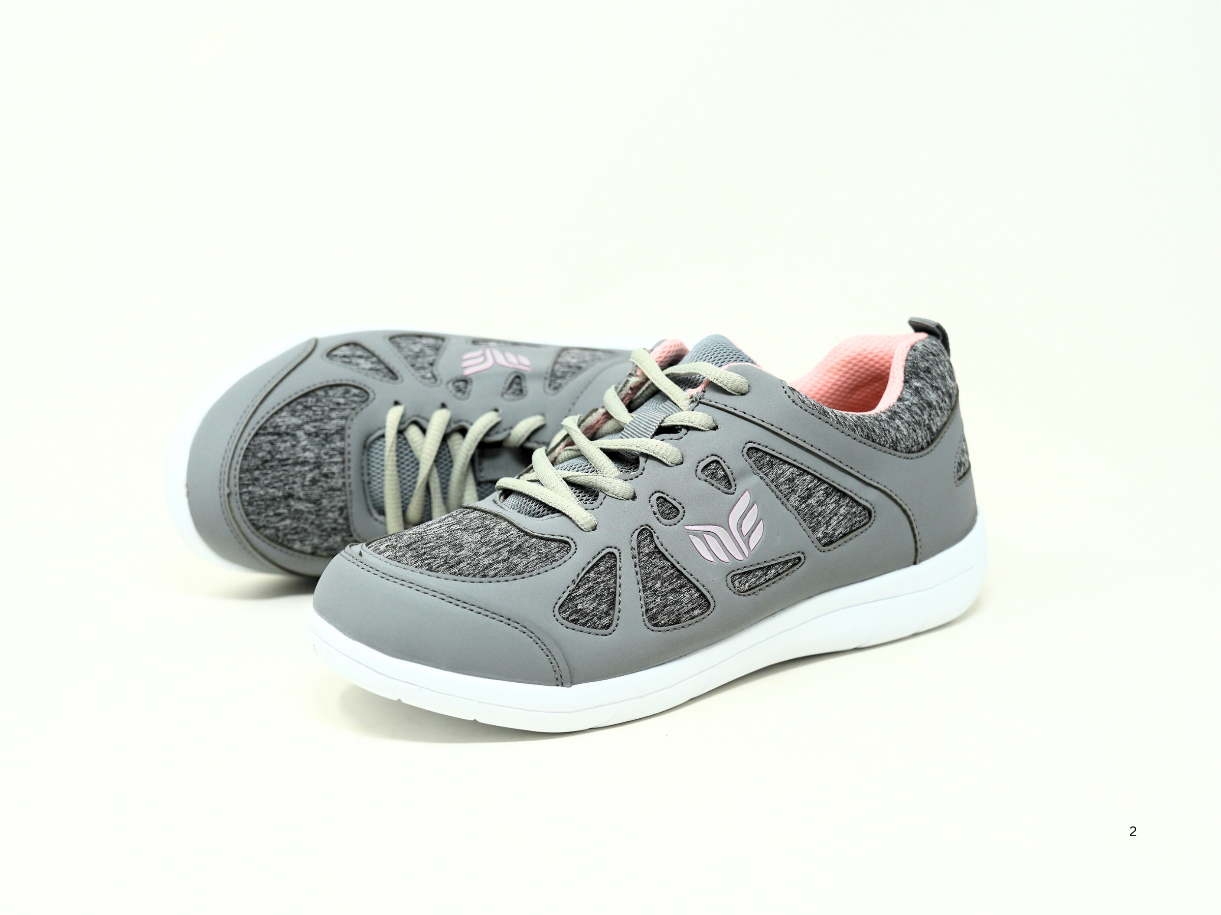 Mt. Emey 9321 Gray - Lady's Added-Depth Extreme-Light   Walking Shoes - Gray manufacturer photo 5