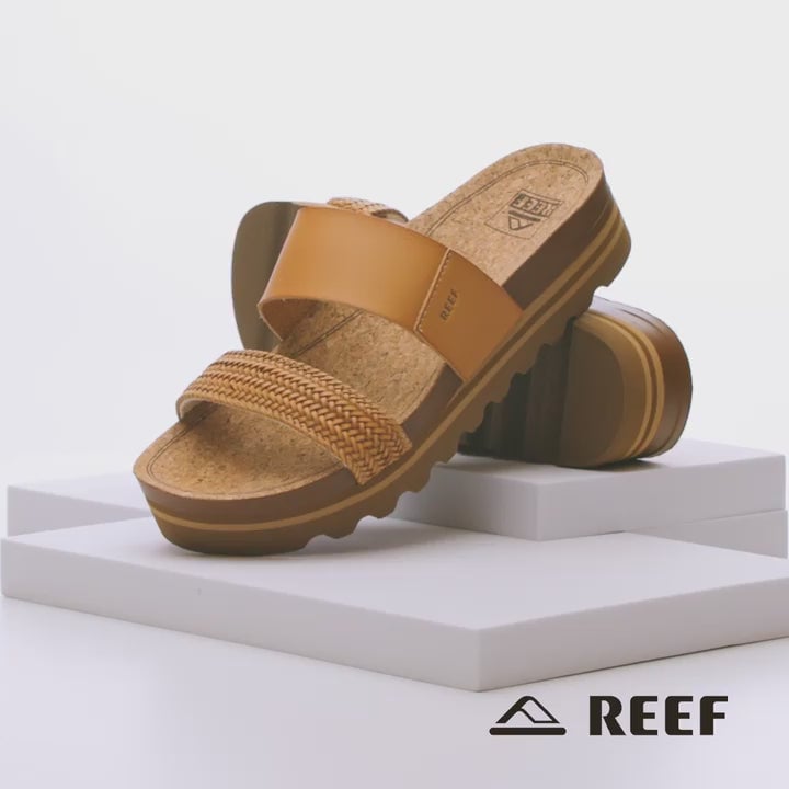 Reef Cushion Vista Hi - Natural Braid - Rotating View - Natural Braid