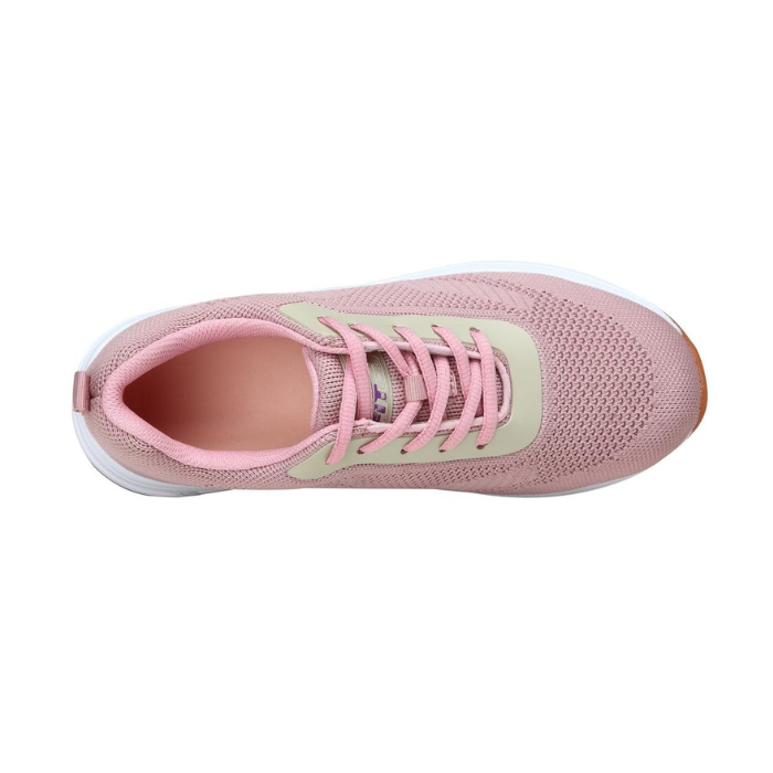 FITec 9329 - Lady's Added-Depth Extreme-Light Knitted Walking Shoe - Pink