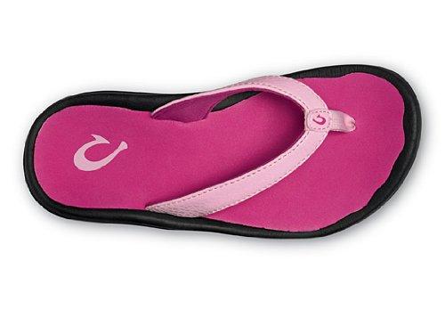 Olukai Kulapa Kai - Girl's Flip Flops - Pale Blue / Bold Blue