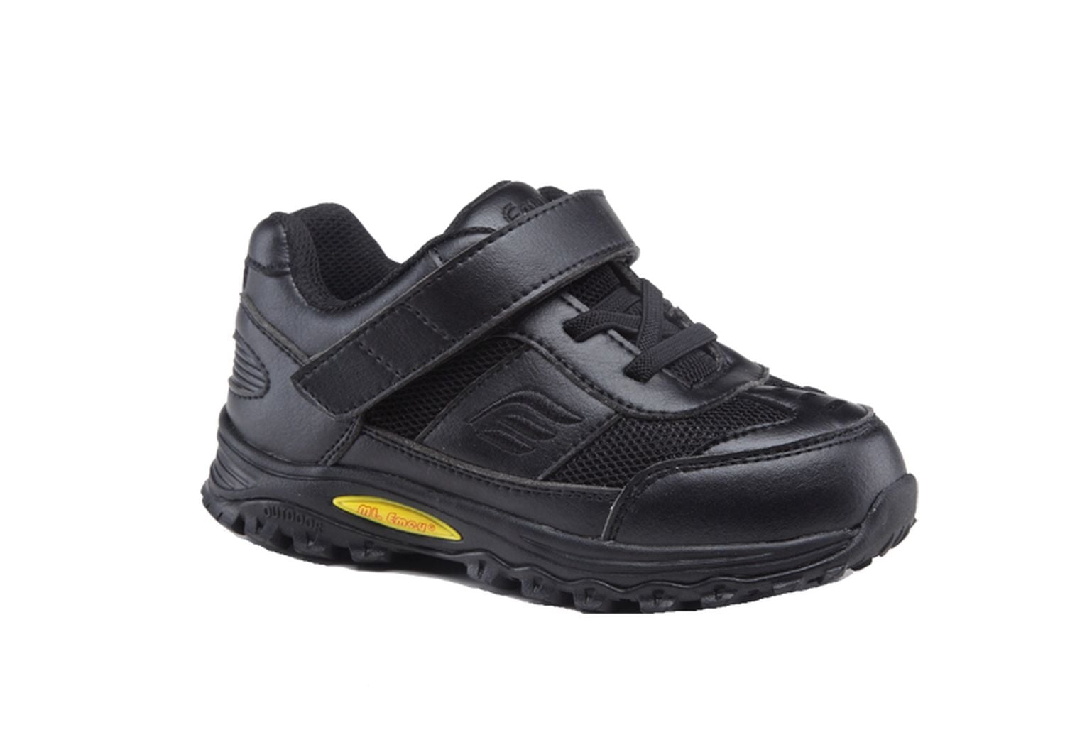 Mt. Emey Children's Orthopedic Shoes 3301 by Apis - Black Main Angle