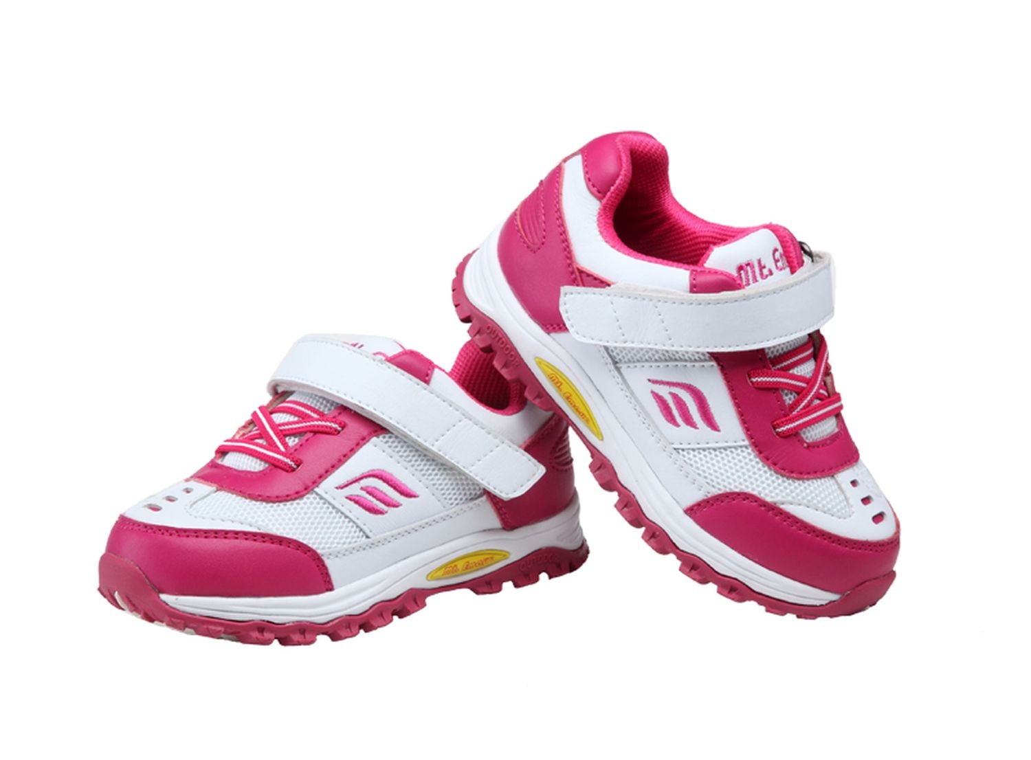 Mt. Emey Children's Orthopedic Shoes 3301 by Apis - Rosy Red/White Pair / Bottom