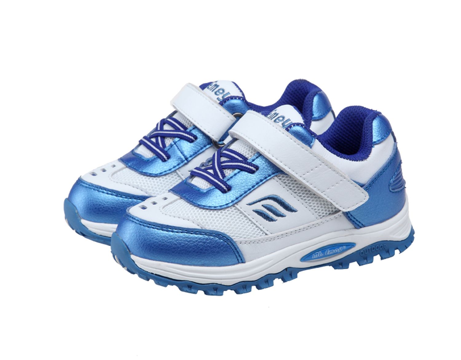 Mt. Emey Children's Orthopedic Shoes 3301 by Apis - Navy/White Bottom