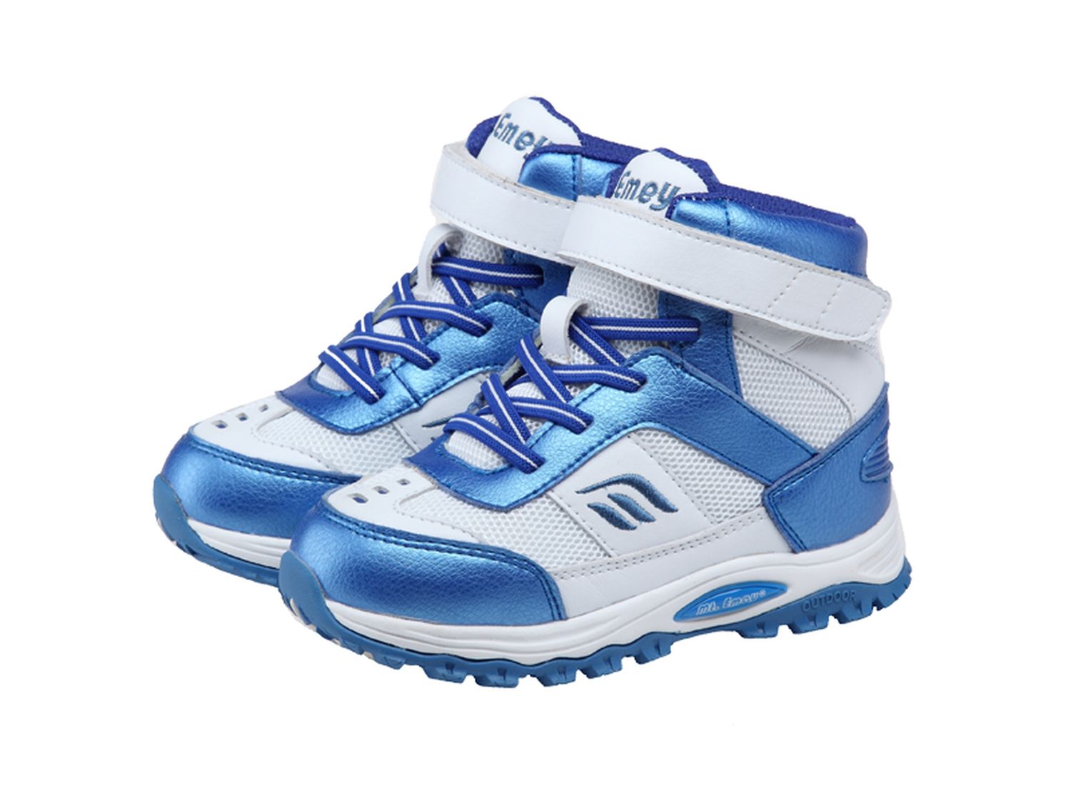 Mt. Emey Children's Orthopedic Boots 3305 by Apis - Navy/White Bottom