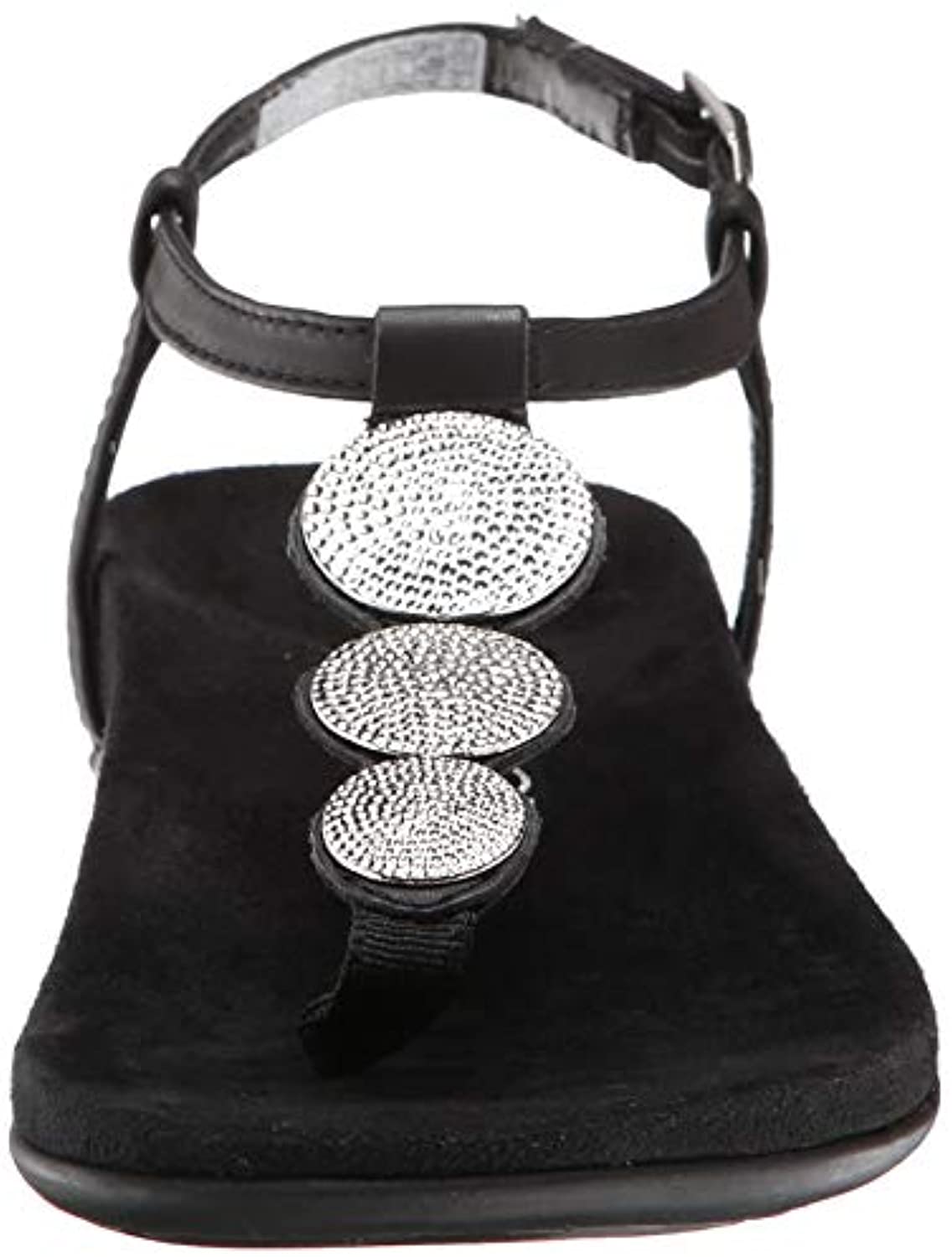 Vionic Lizbeth Women's T-strap Orthotic Sandal - Black