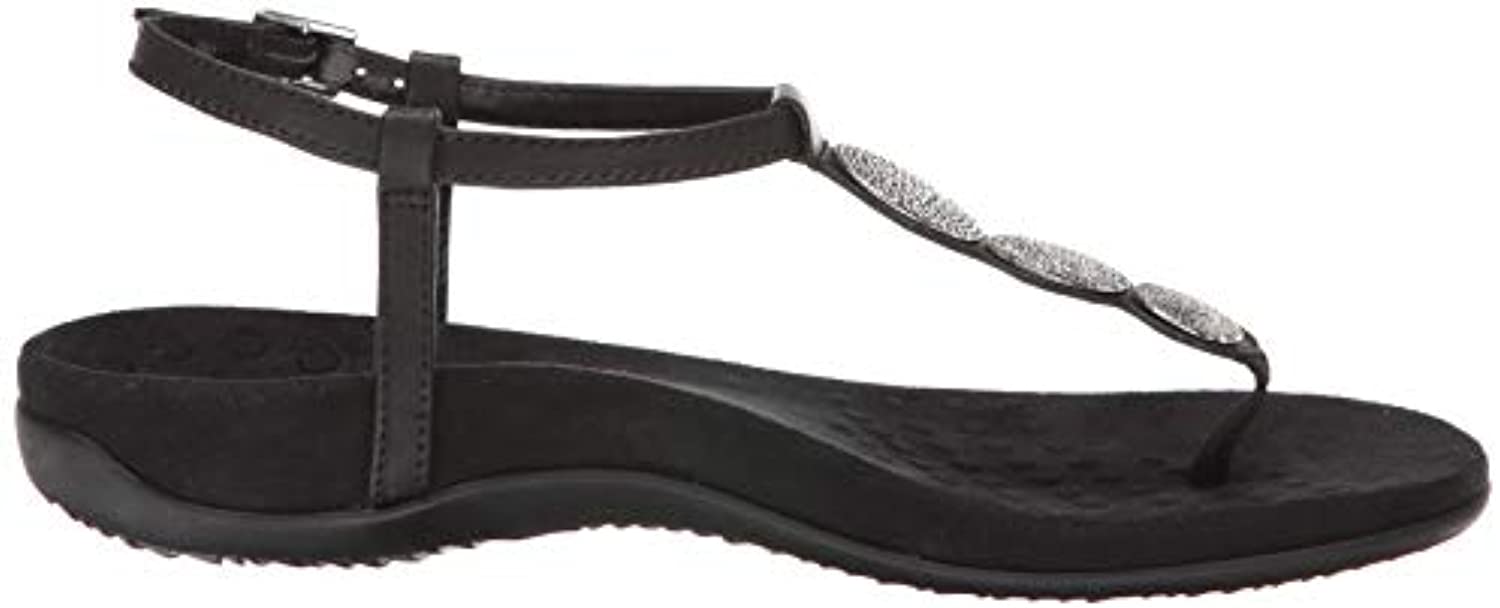 Vionic Lizbeth Women's T-strap Orthotic Sandal - Black